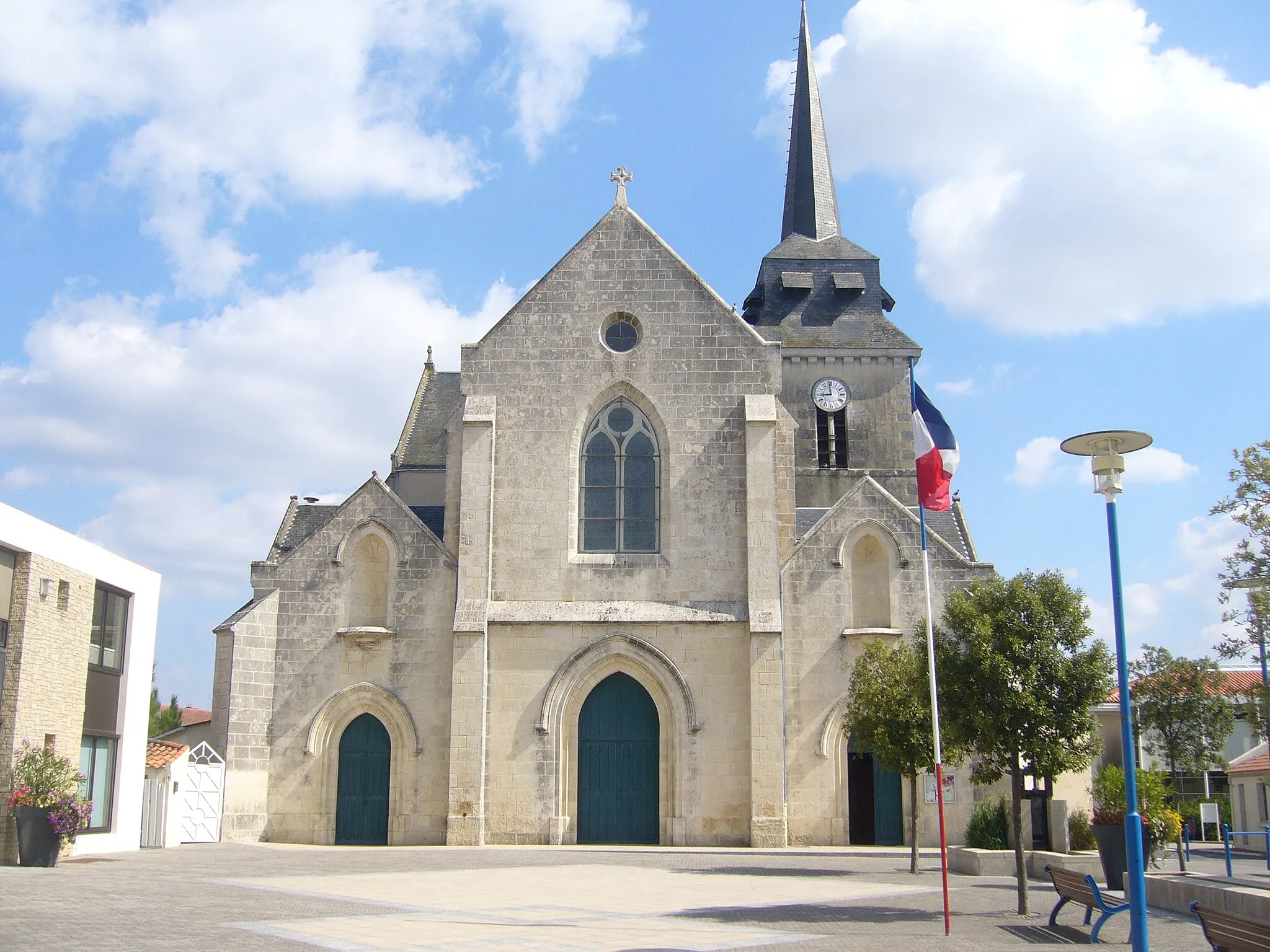 Photo showing: Église_de_saint_hilaire_de_riez