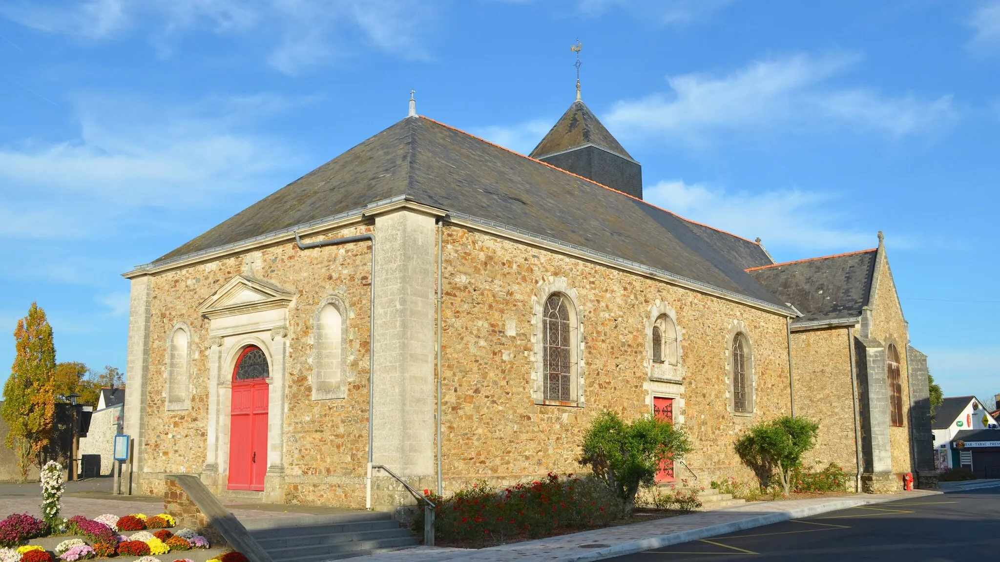 Photo showing: Eglise paroissiale - Saint-Jean-de-Boiseau (Loire-Atlantique)