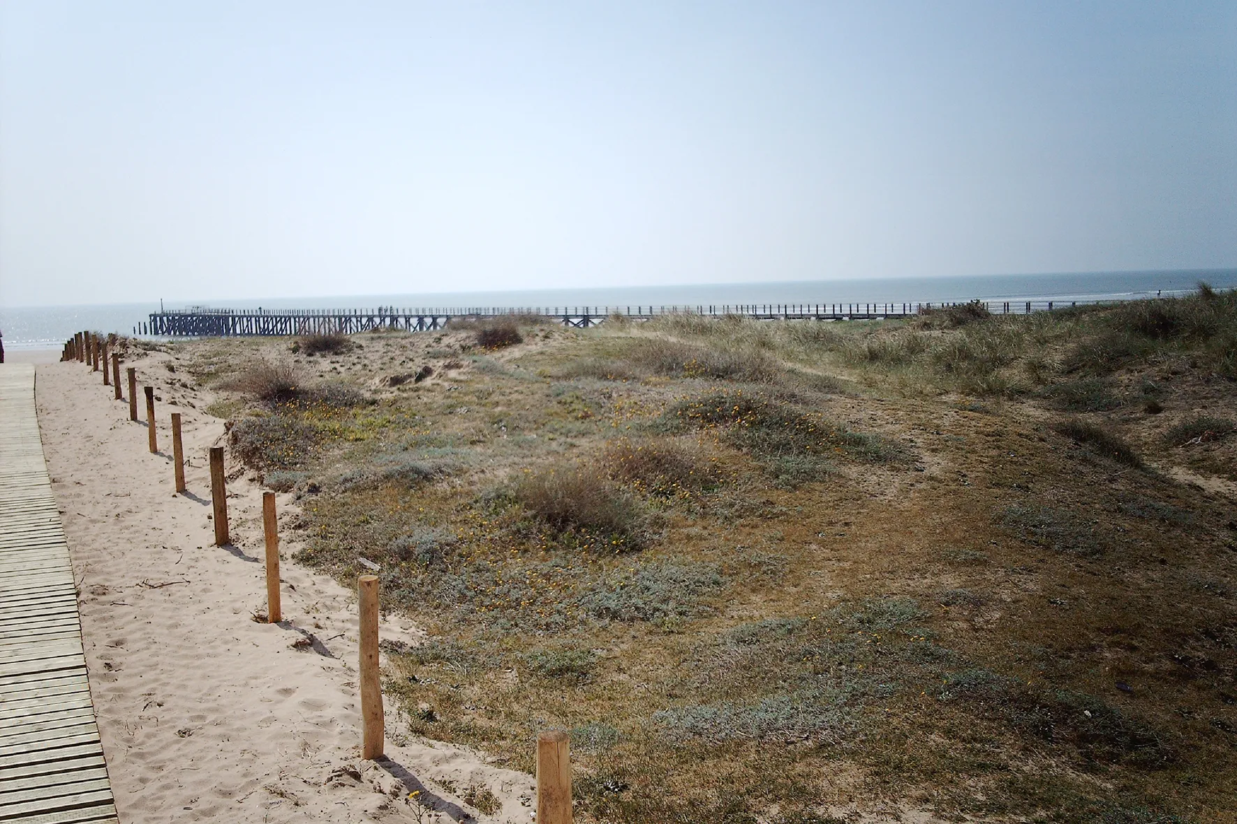 Photo showing: Entrée jetée à Saint-Jean-de-Monts.