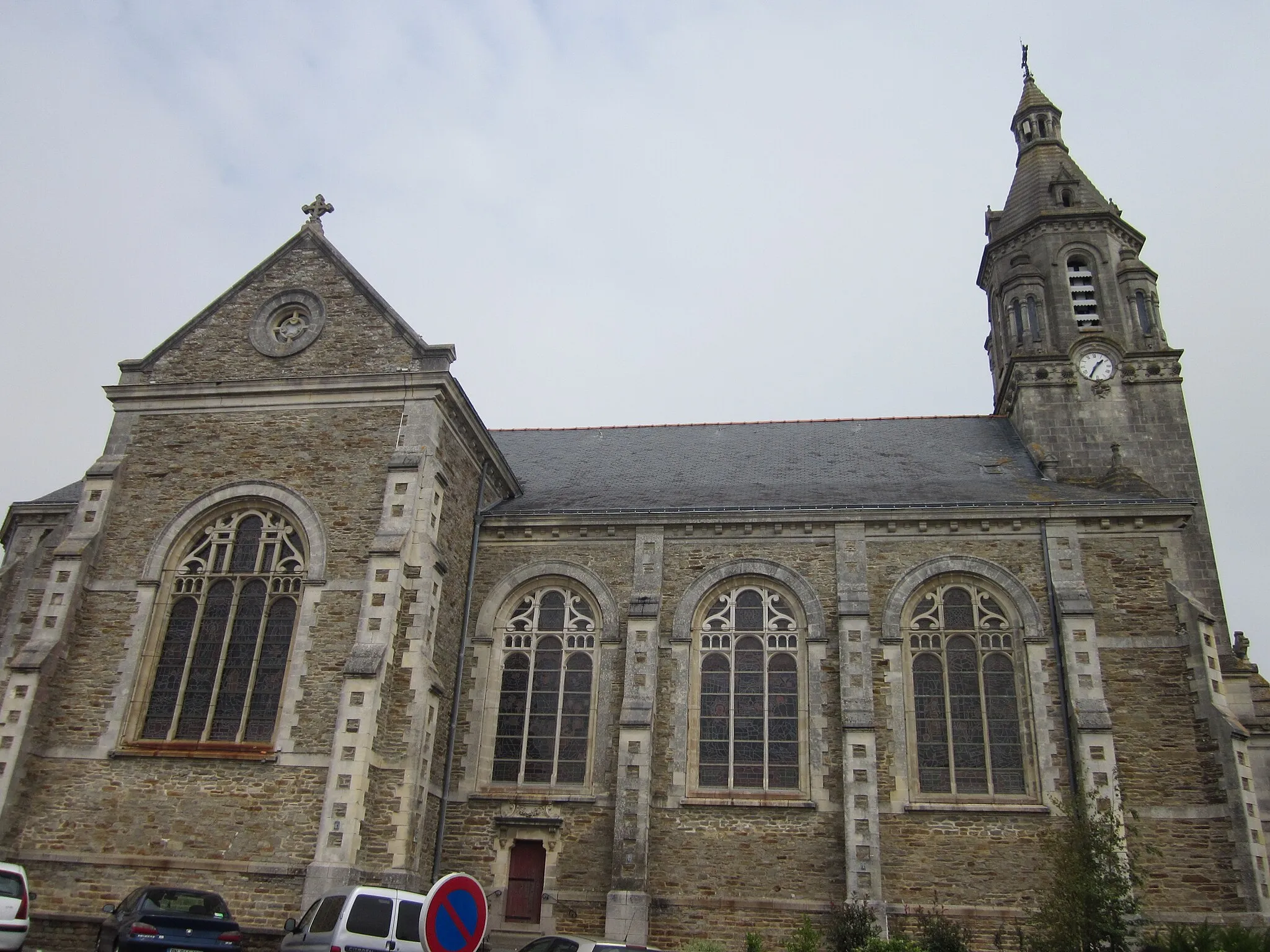 Photo showing: Church of Saint-Michel-Chef-Chef, Loire Atlantique, France