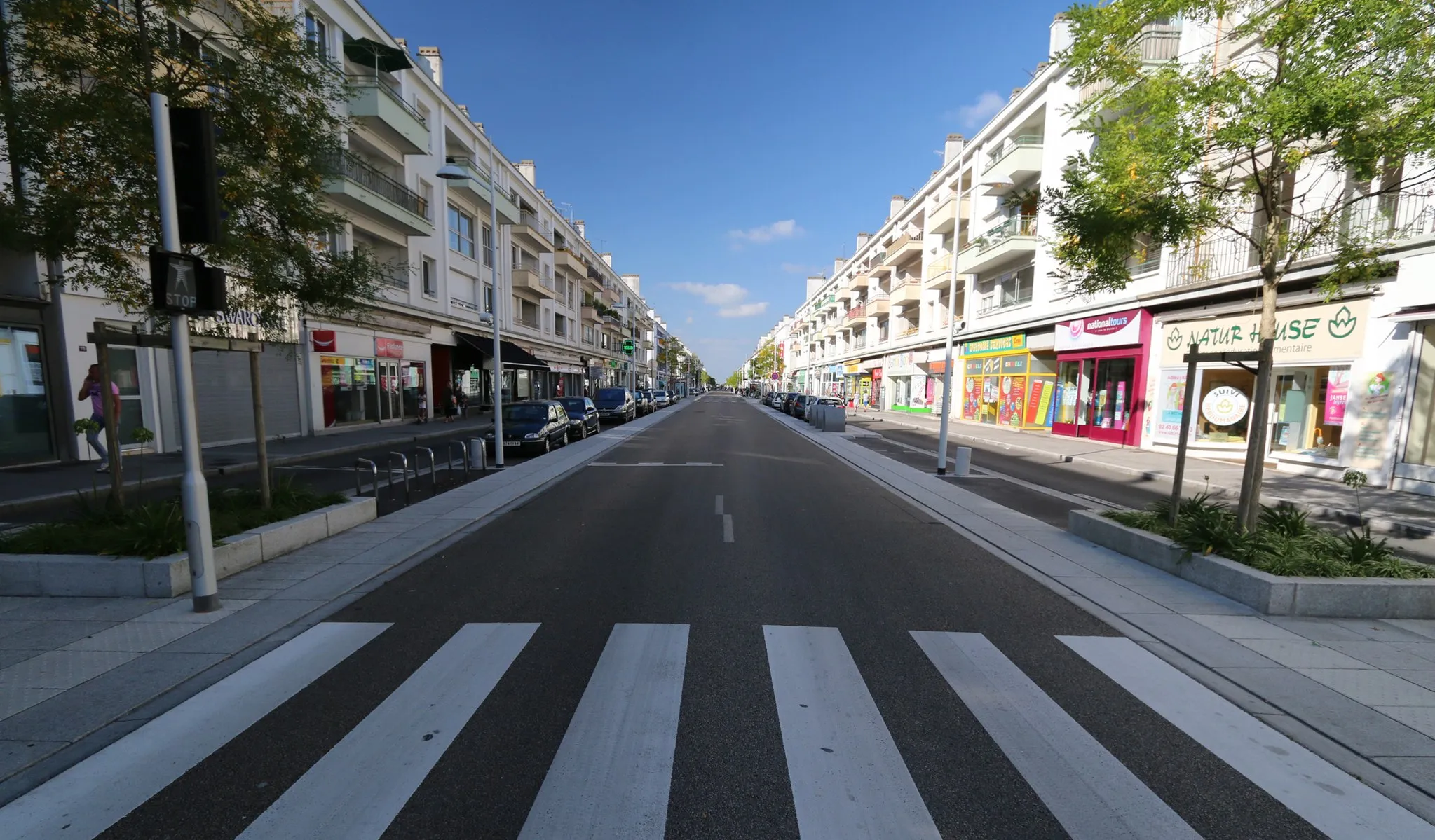 Photo showing: Avenue de la République, Saint-Nazaire