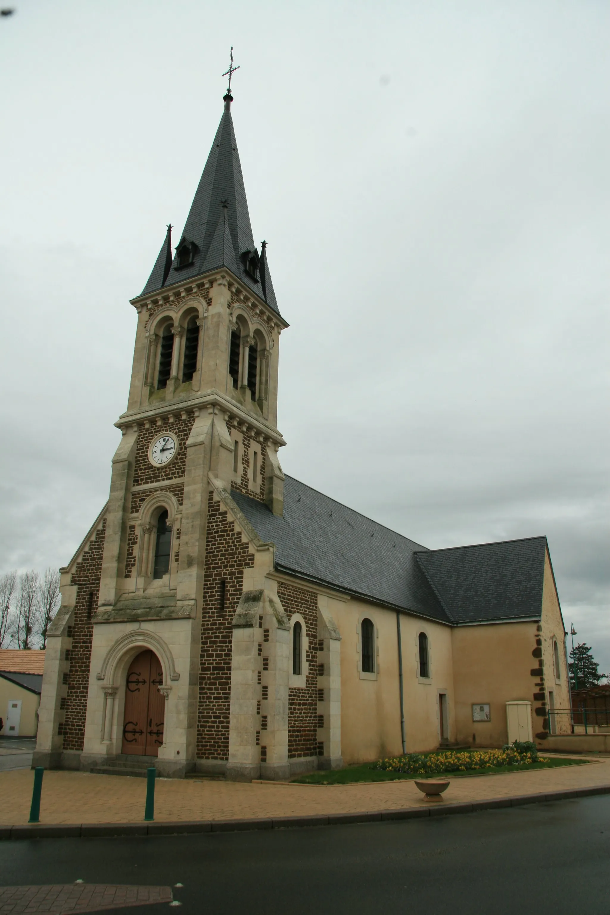 Photo showing: Eglise de St Jamme-sur-Sarthe