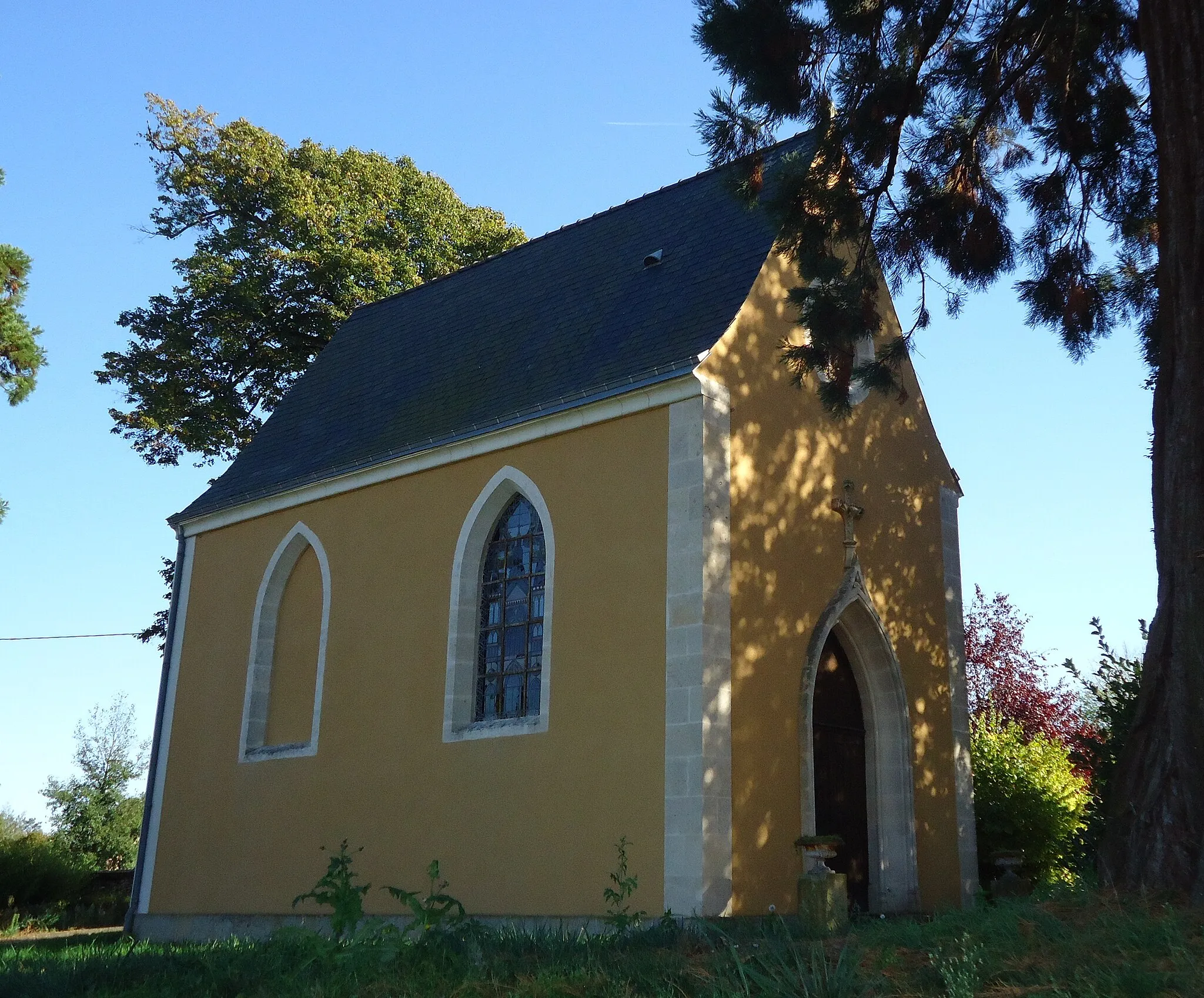 Photo showing: Chapelle Saint-Germain - Le Ranger - Teloché - Sarthe (72)