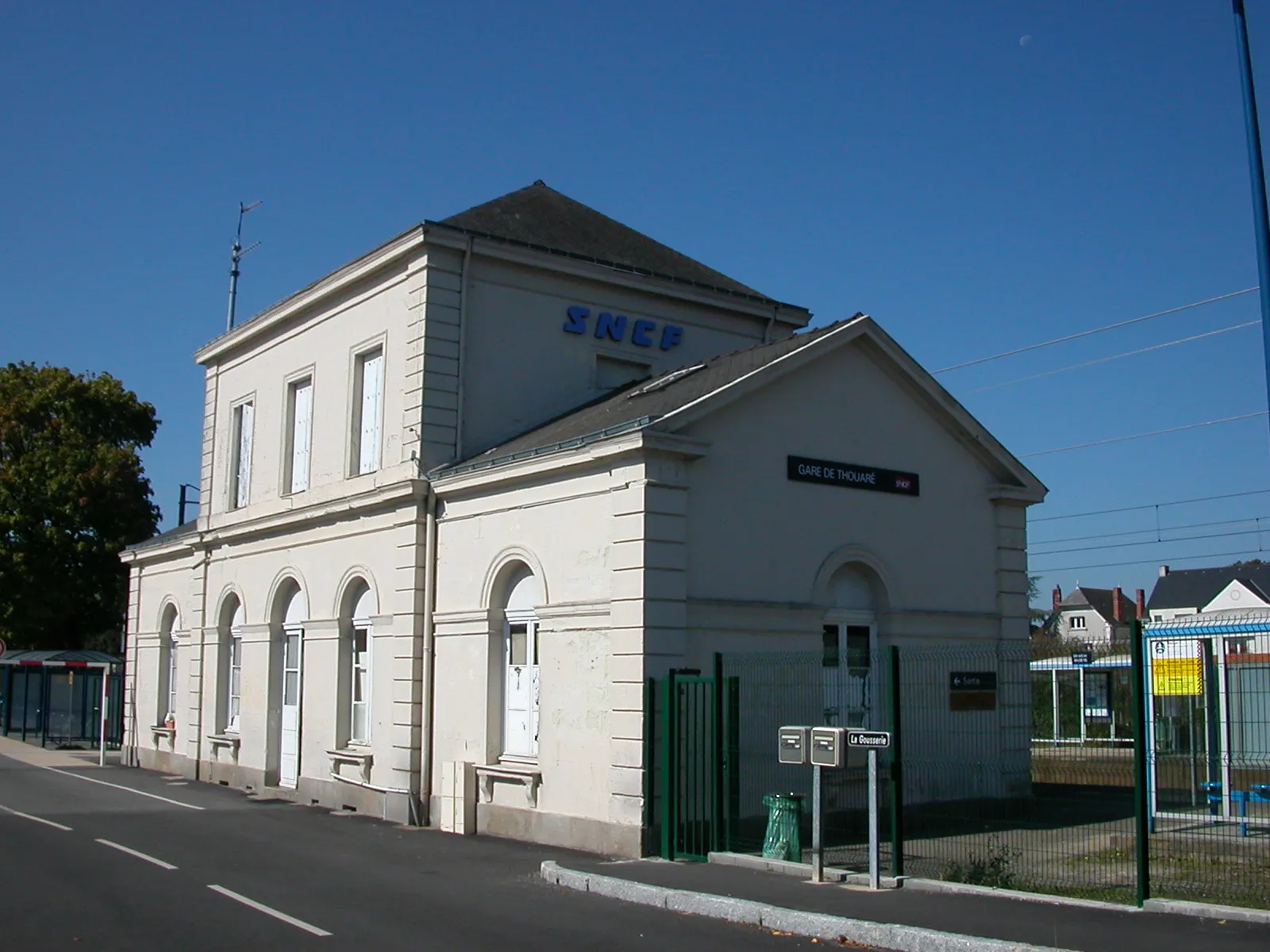 Photo showing: Train station of Thouaré-sur-Loire