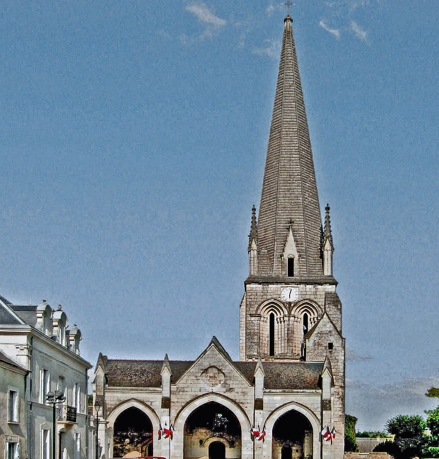 Photo showing: This building is inscrit au titre des monuments historiques de la France. It is indexed in the base Mérimée, a database of architectural heritage maintained by the French Ministry of Culture, under the reference PA00109400 .