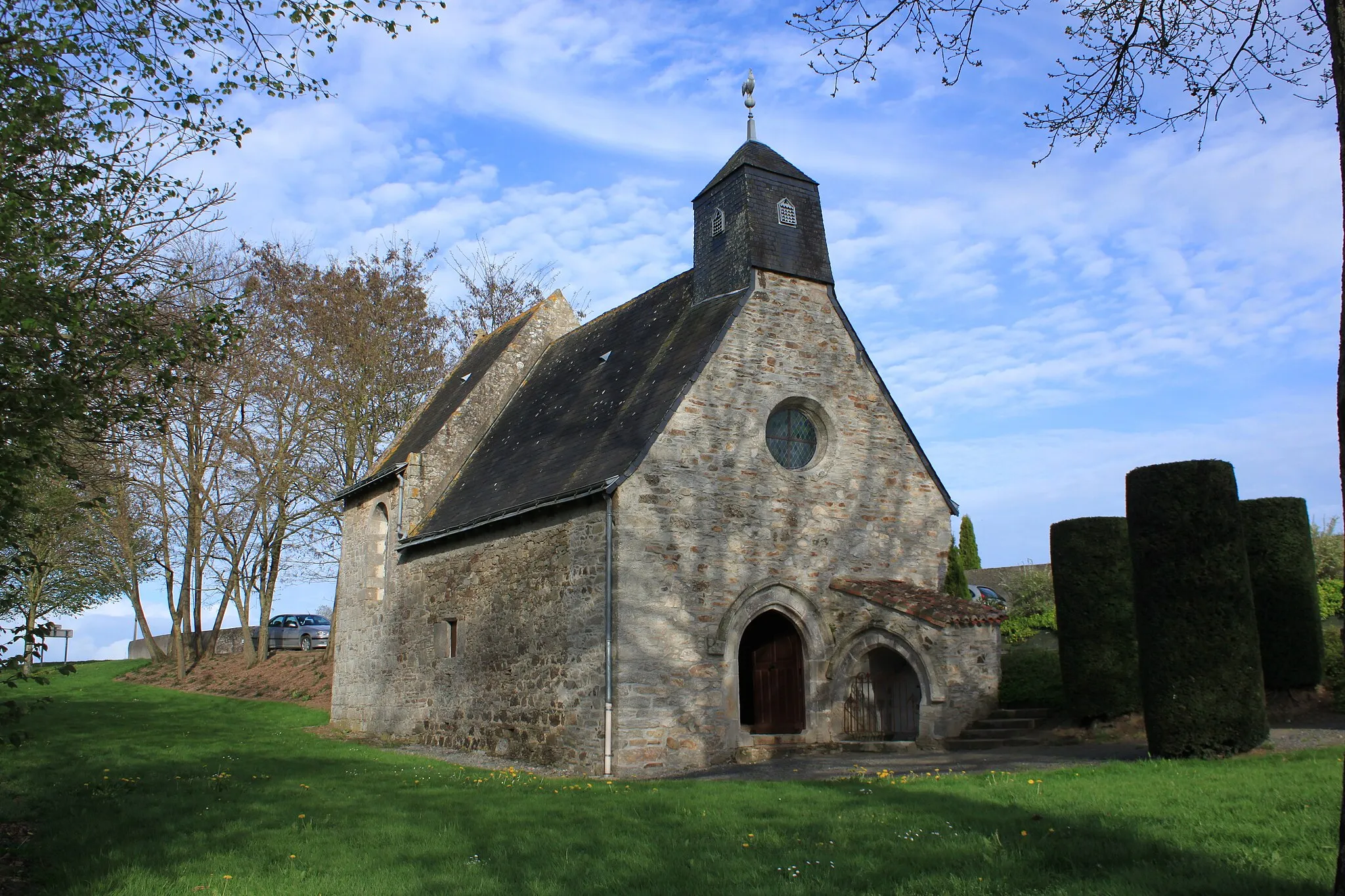 Photo showing: Chapelle Notre-Dame-des-Champs, XV°, Vieillevigne.