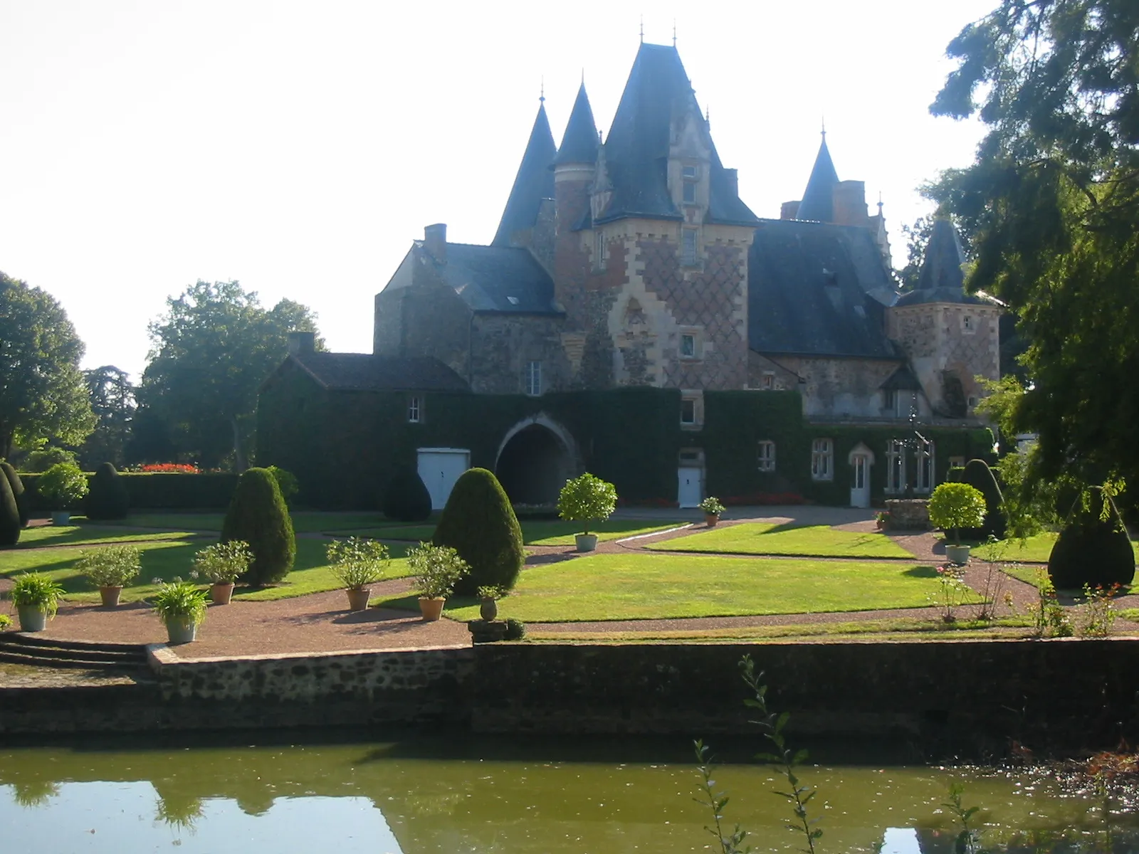 Photo showing: Château du Coudray-Montbault à Vihiers (Maine-et-Loire, France).
