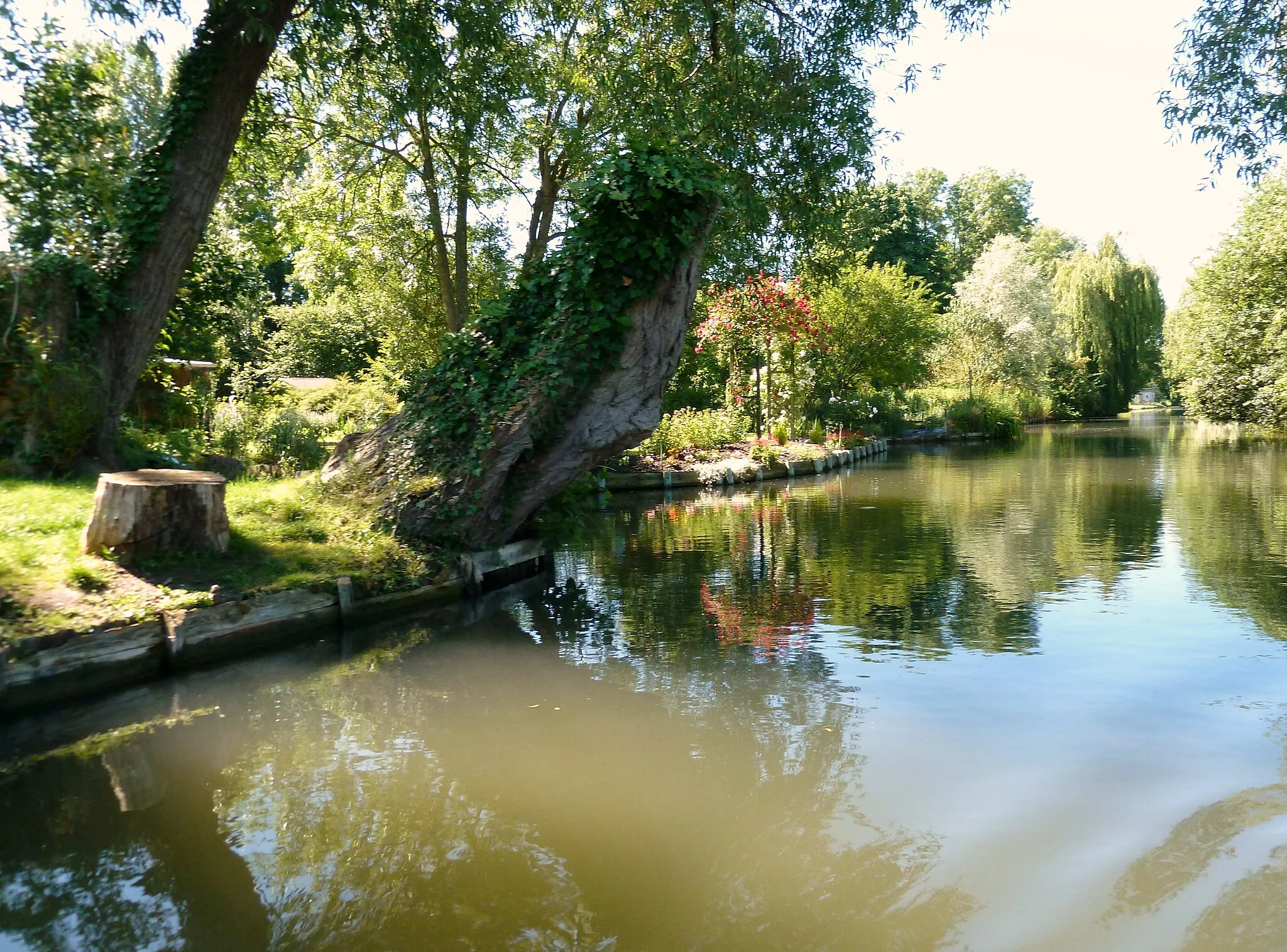 Photo showing: Les Hortillonnages d'Amiens commune d' Amiens.- Somme (département), France