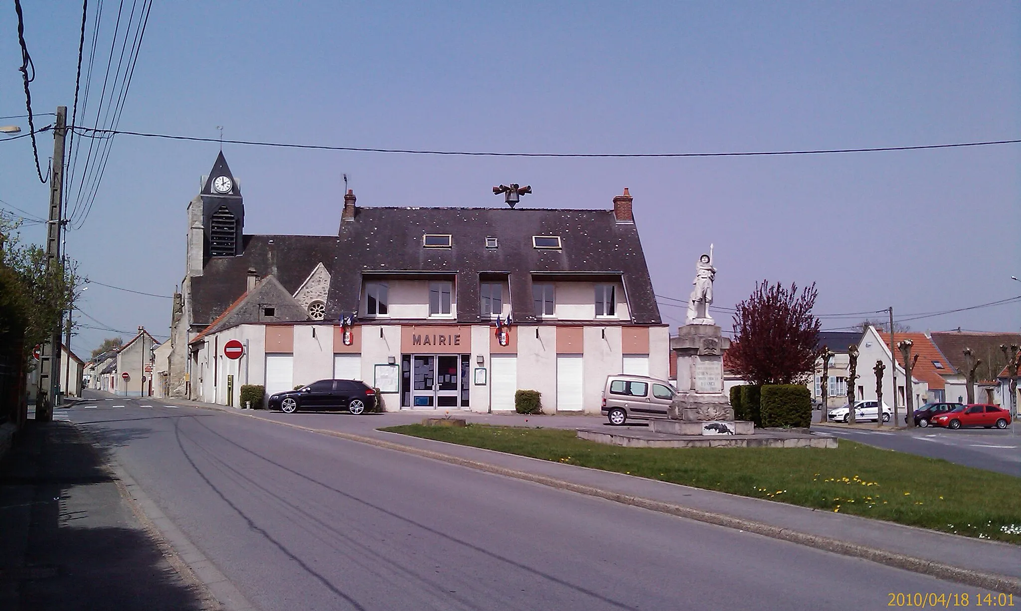 Photo showing: MAIRIE d'Athies-sous-Laon