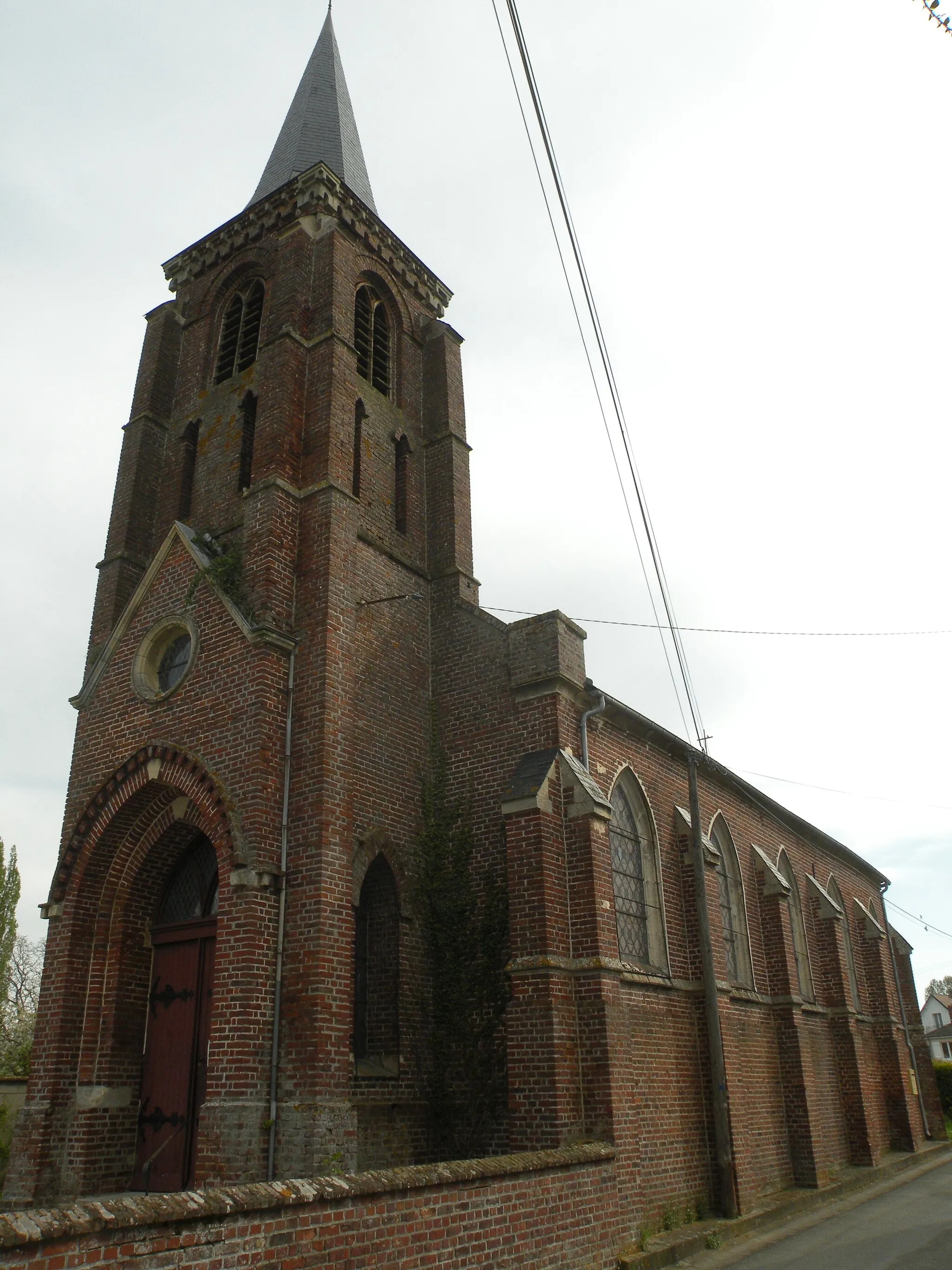 Photo showing: église Notre-Dame de Troussures
