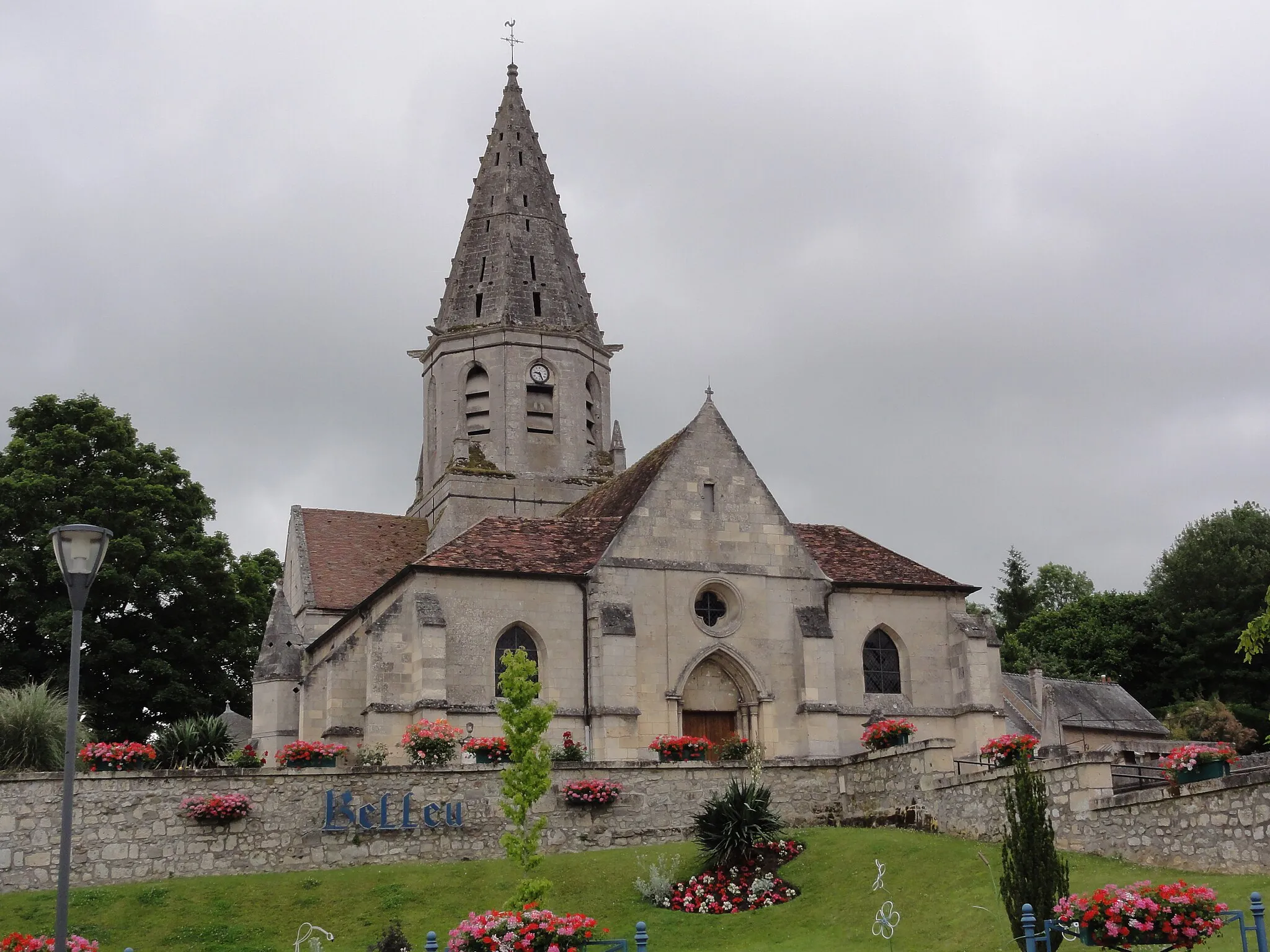 Photo showing: Belleu (Aisne) église