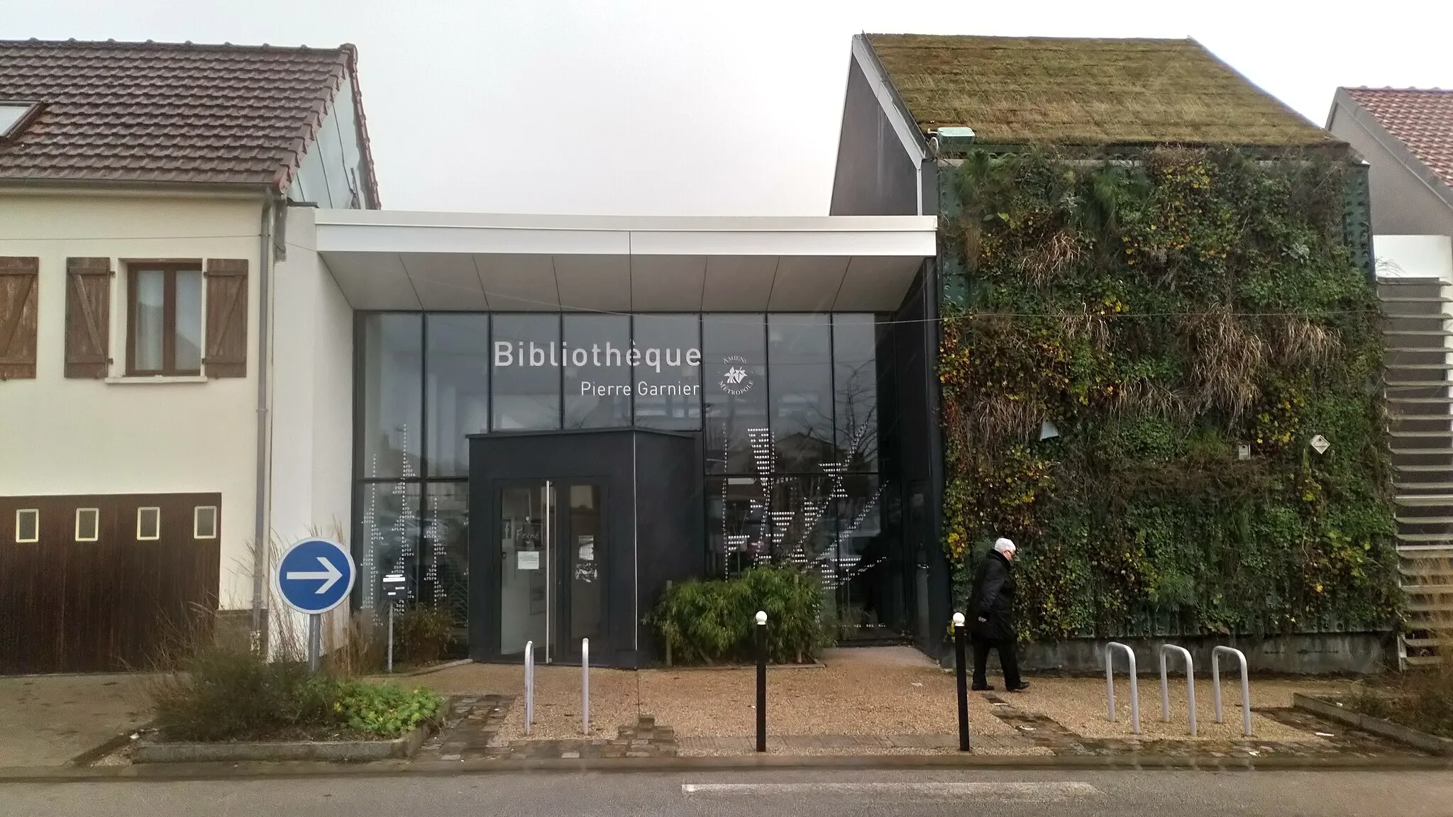 Photo showing: Camon (Somme), bibliothèque Pierre Garnier 1