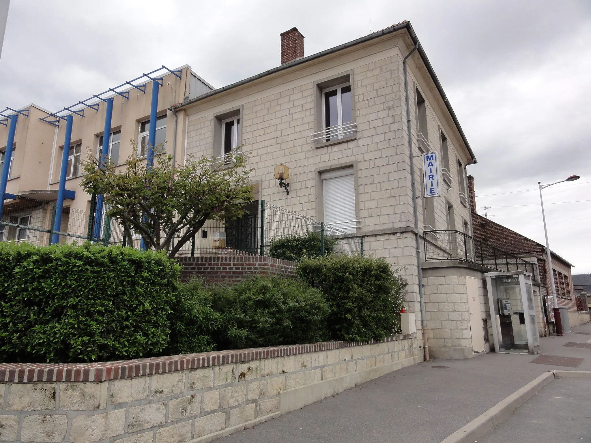 Photo showing: Couvron-et-Aumencourt (Aisne) mairie