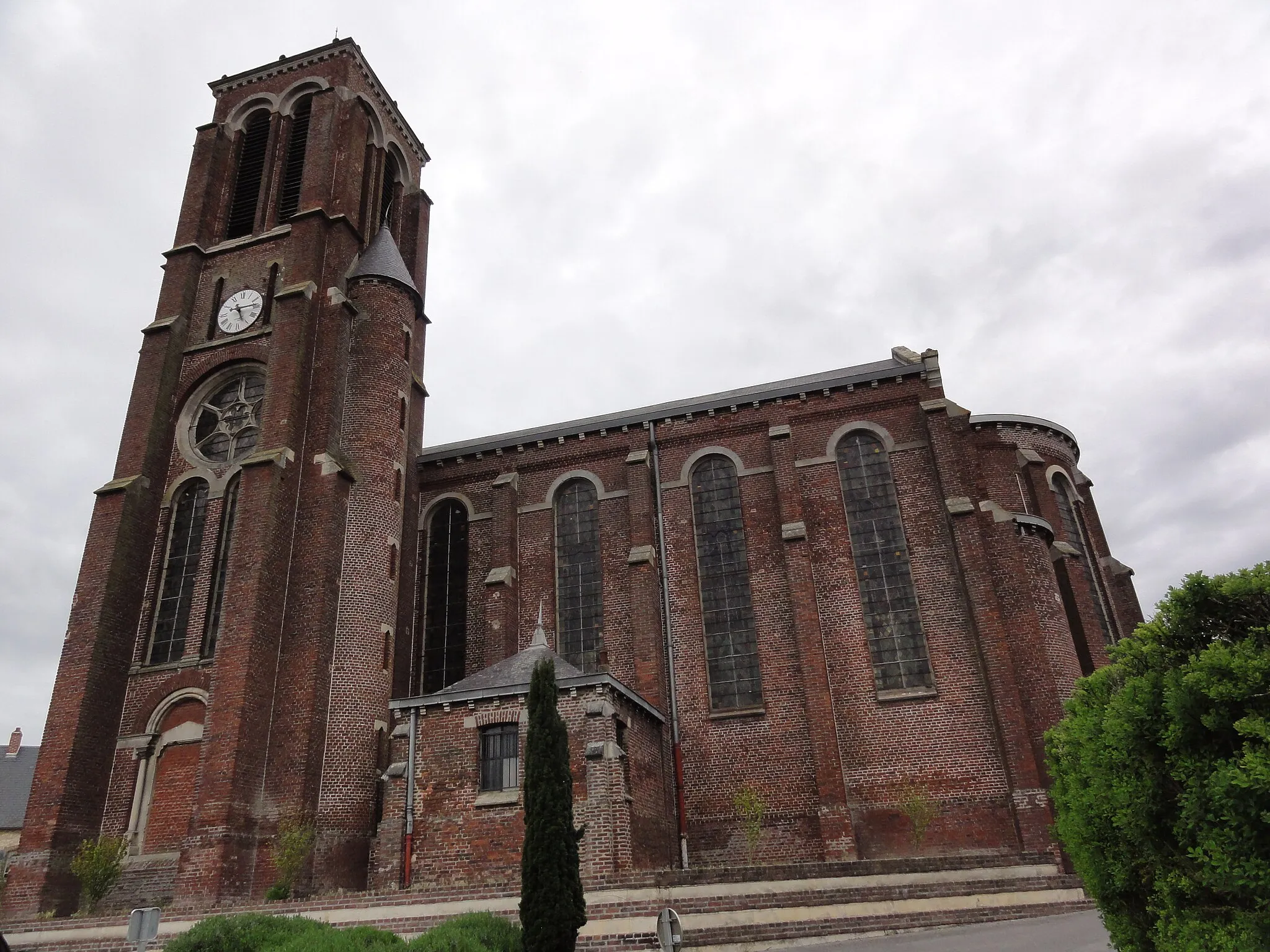 Photo showing: Couvron-et-Aumencourt (Aisne) église