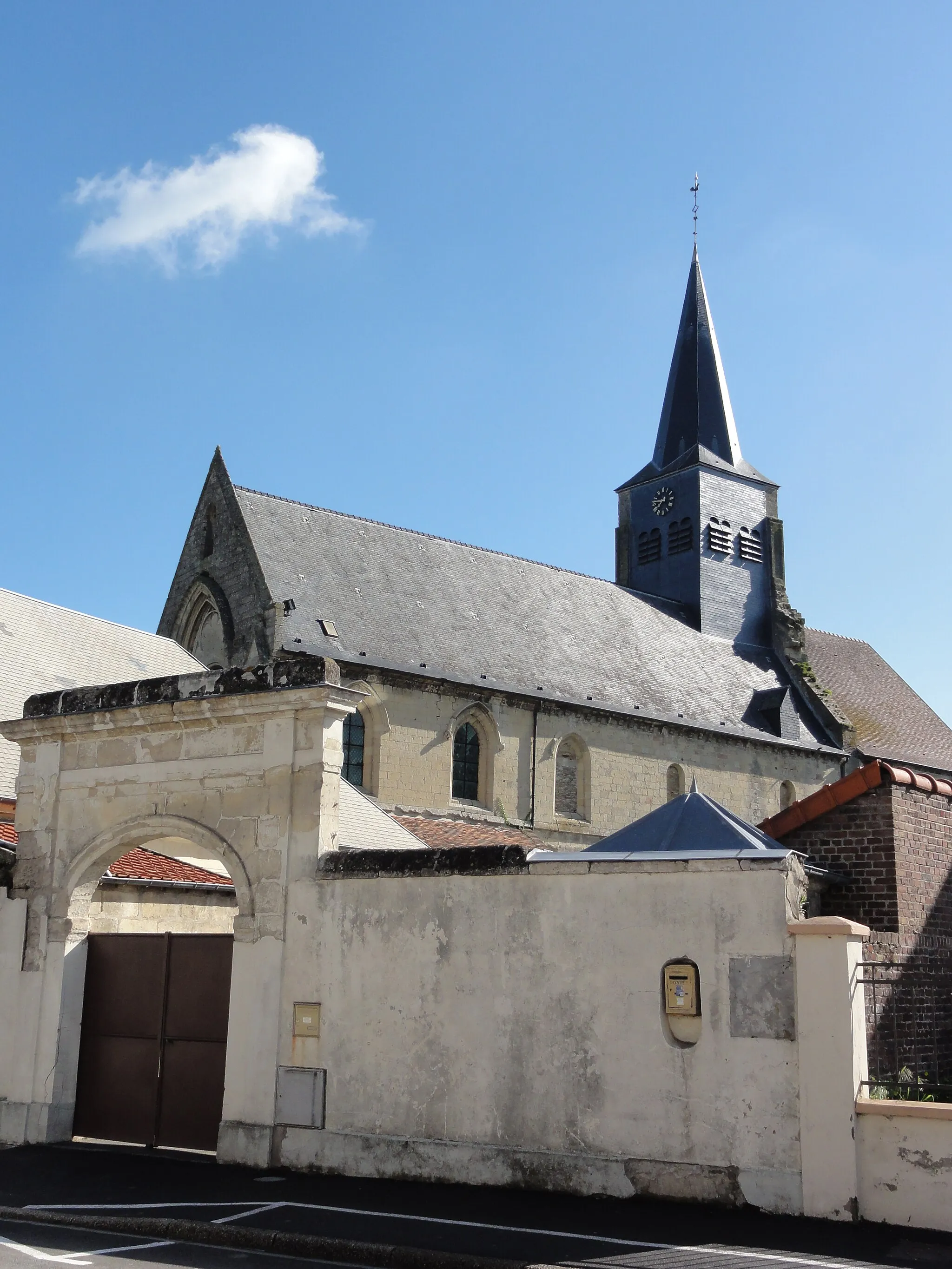 Photo showing: Crépy (Aisne) église Notre-Dame