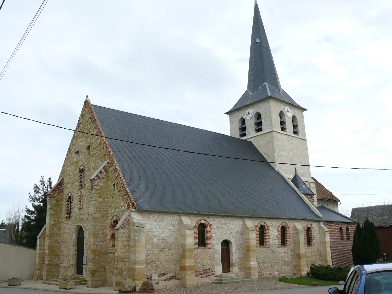 Photo showing: Francastel (Oise) - L'église