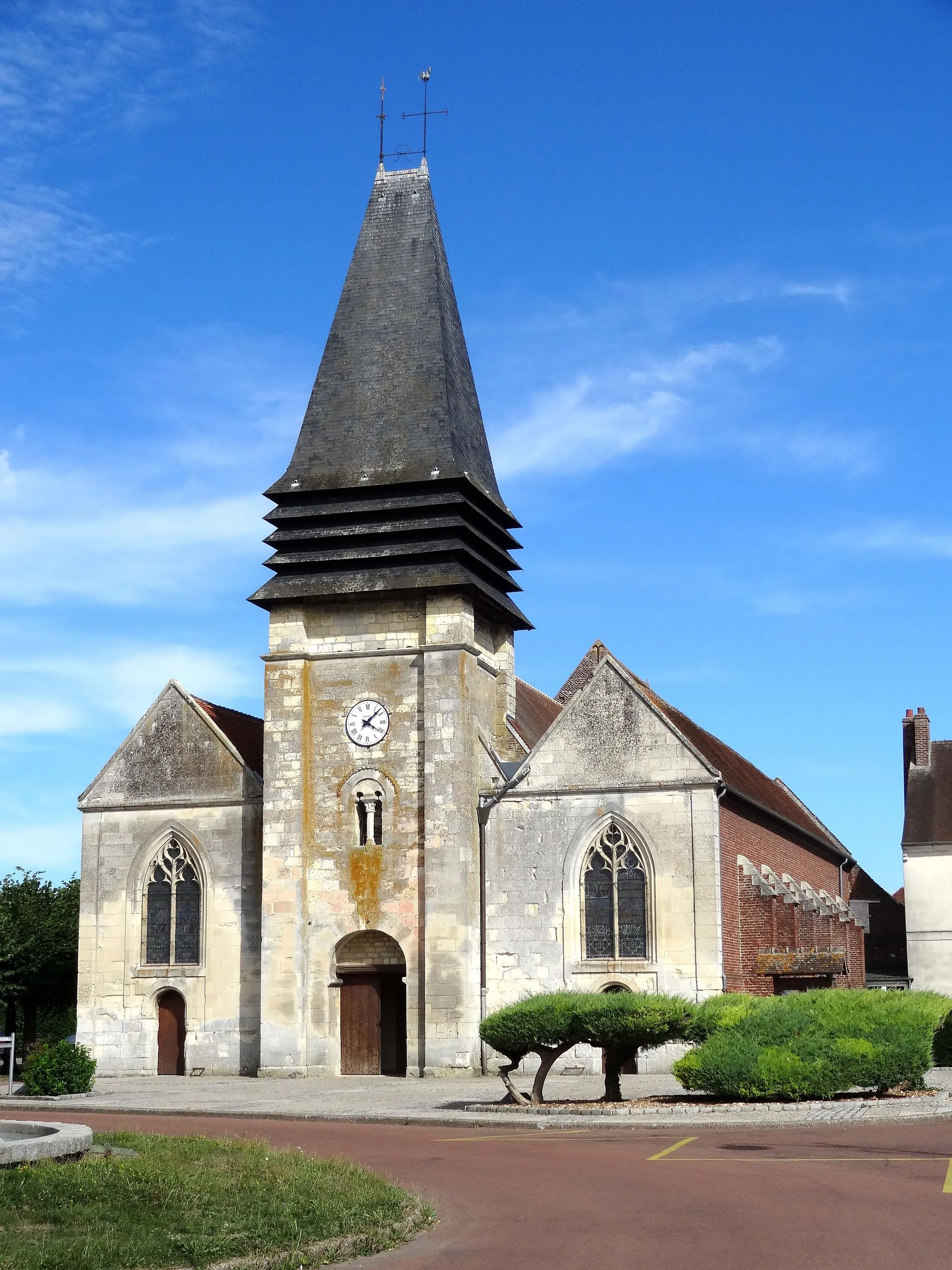 Photo showing: Église Saint-Denis - voir titre.