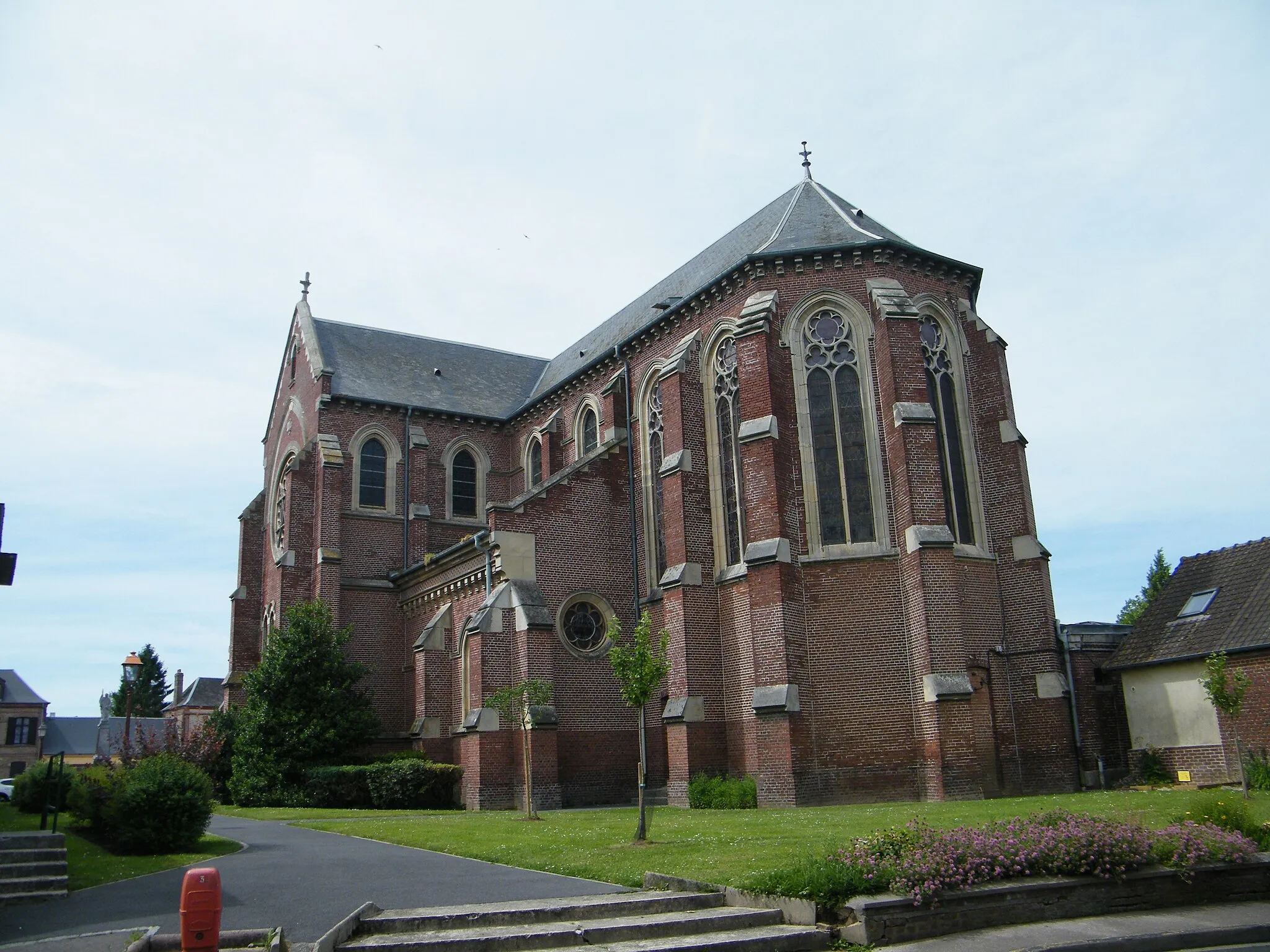 Photo showing: Fressenneville, Somme Fr, église (4)