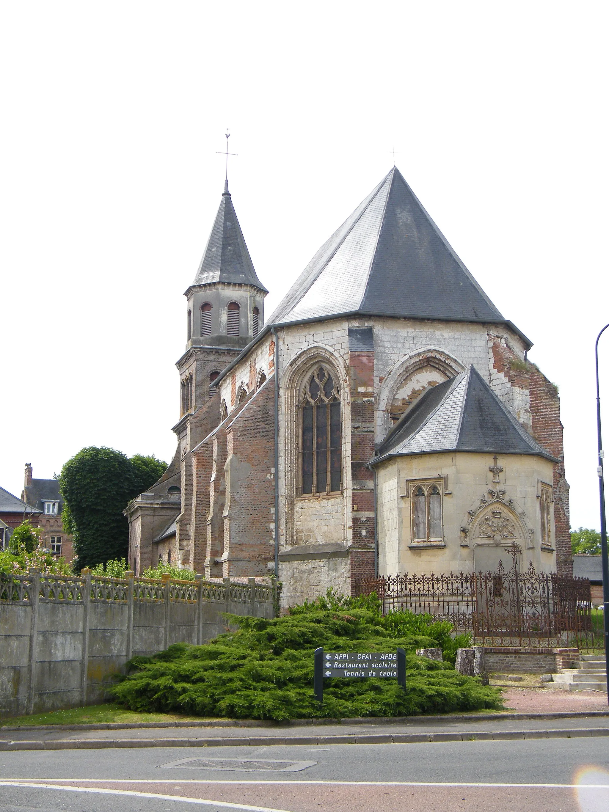 Photo showing: Friville-Escarbotin Somme Fr, église de Friville (7)