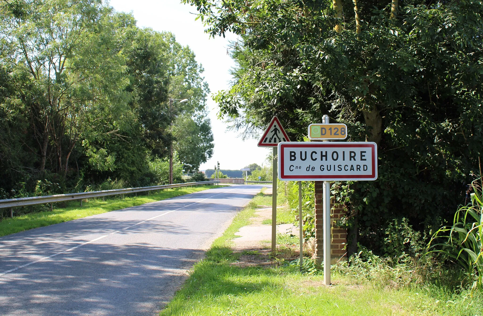 Photo showing: Entrée du hameau de Bouchoire