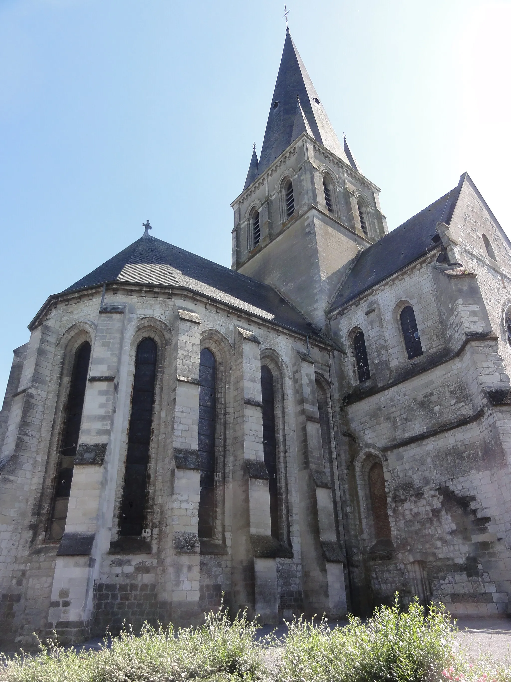 Photo showing: Marle-sur-Serre (Aisne) église, extérieur
