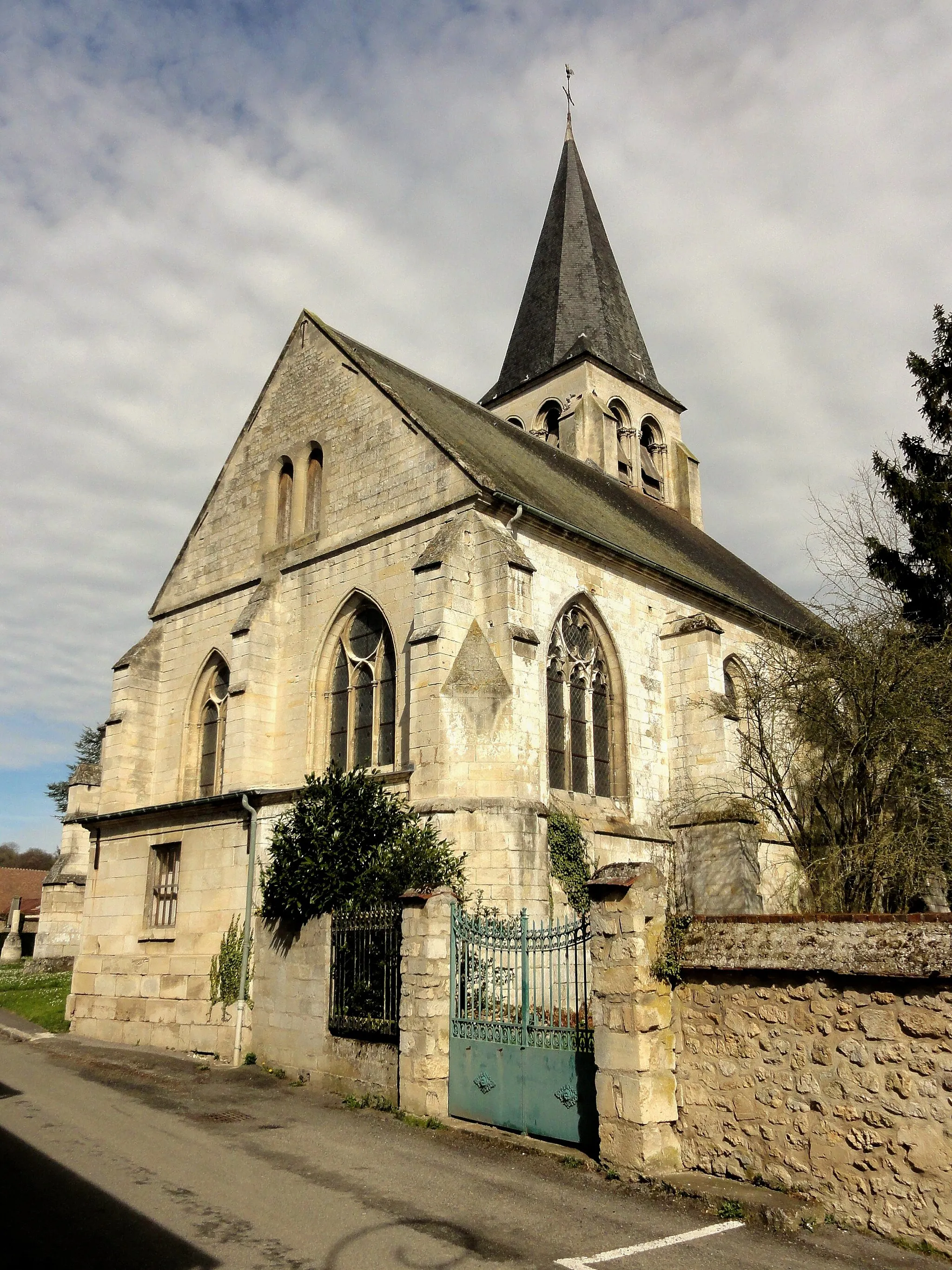 Photo showing: Vue depuis le sud-est.