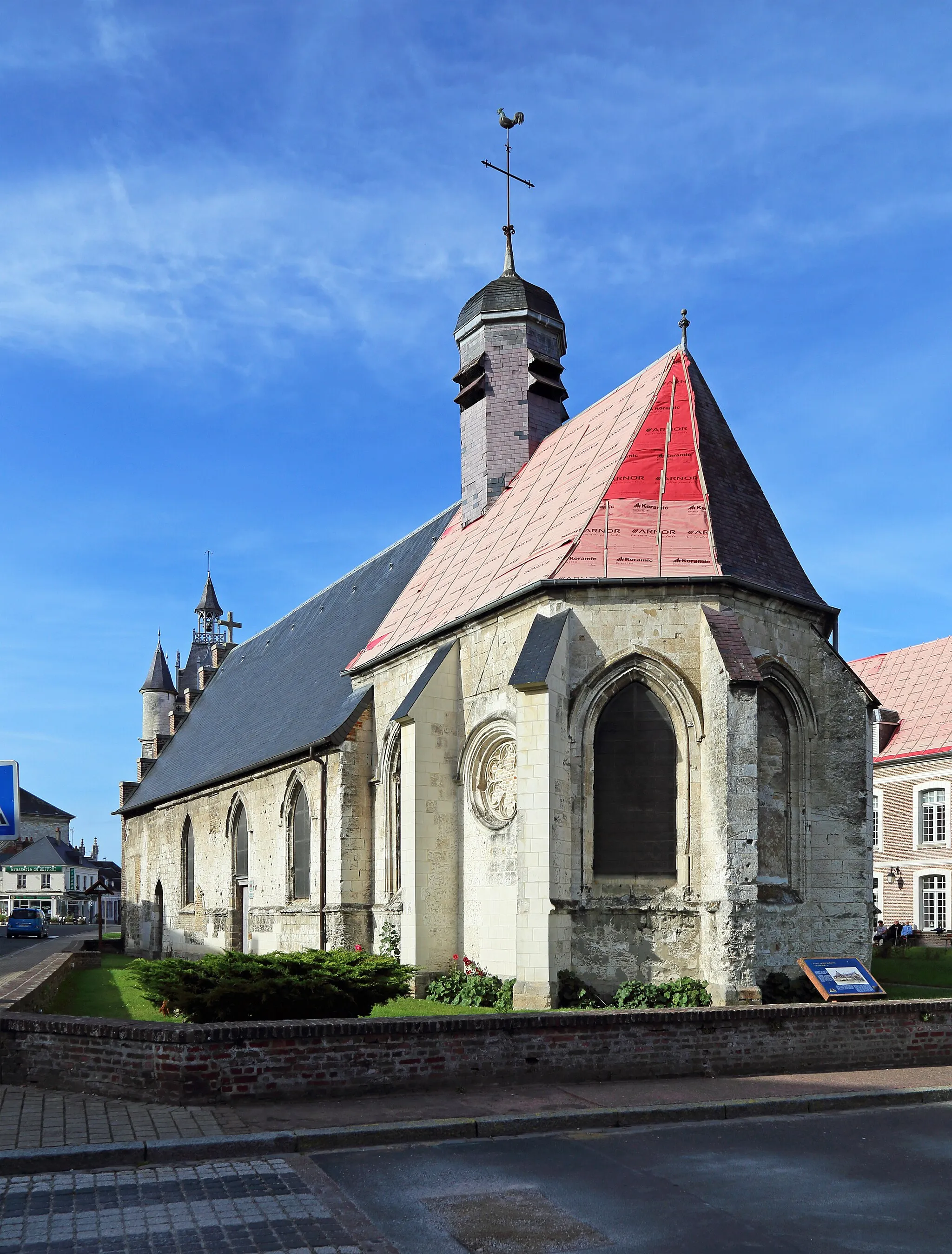 Photo showing: This building is classé au titre des monuments historiques de la France. It is indexed in the base Mérimée, a database of architectural heritage maintained by the French Ministry of Culture, under the references PA00116233 and IA80001215 .