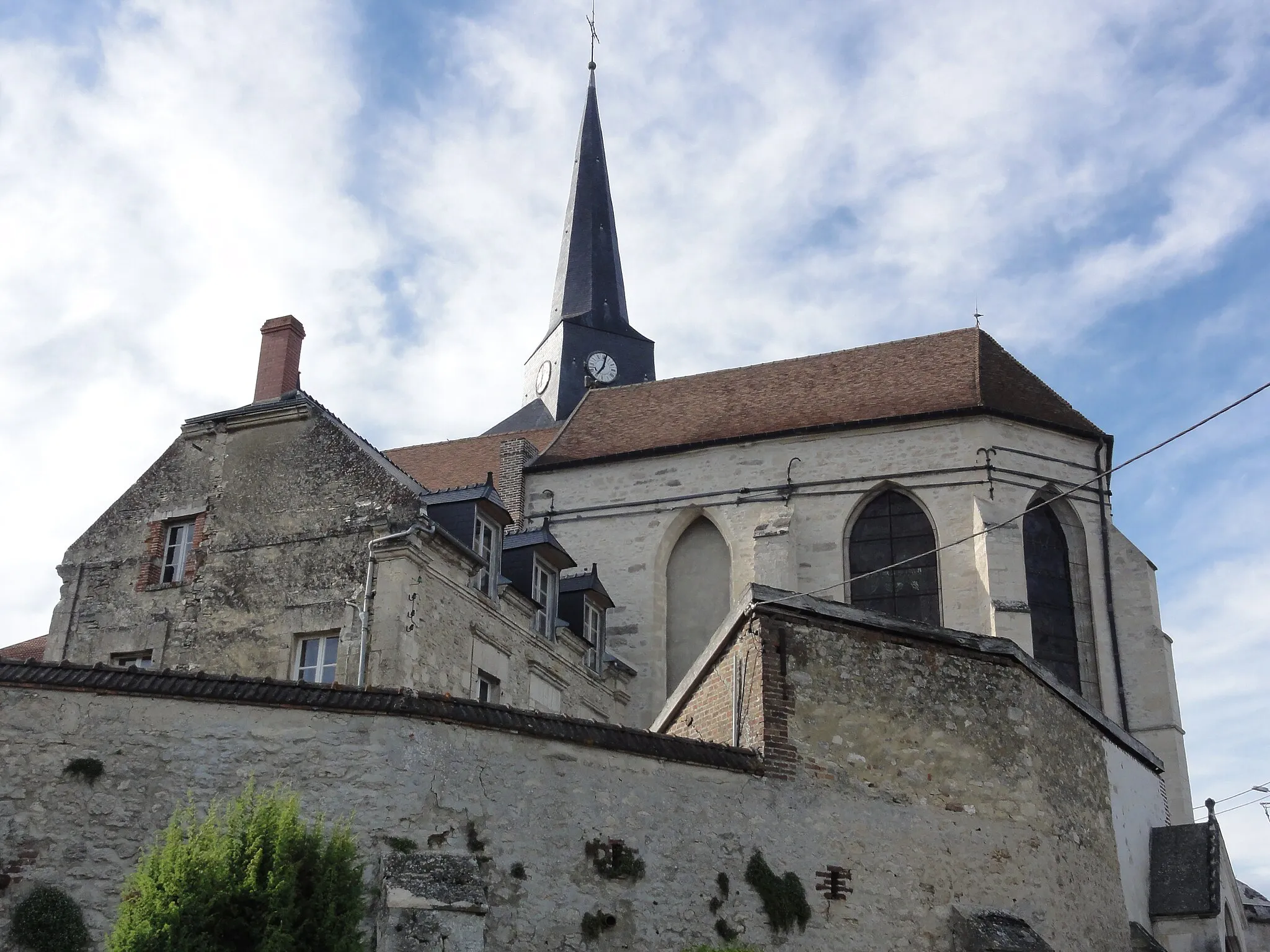 Photo showing: Saint-Erme-Outre-et-Ramecourt (Aisne) église de Saint-Erme