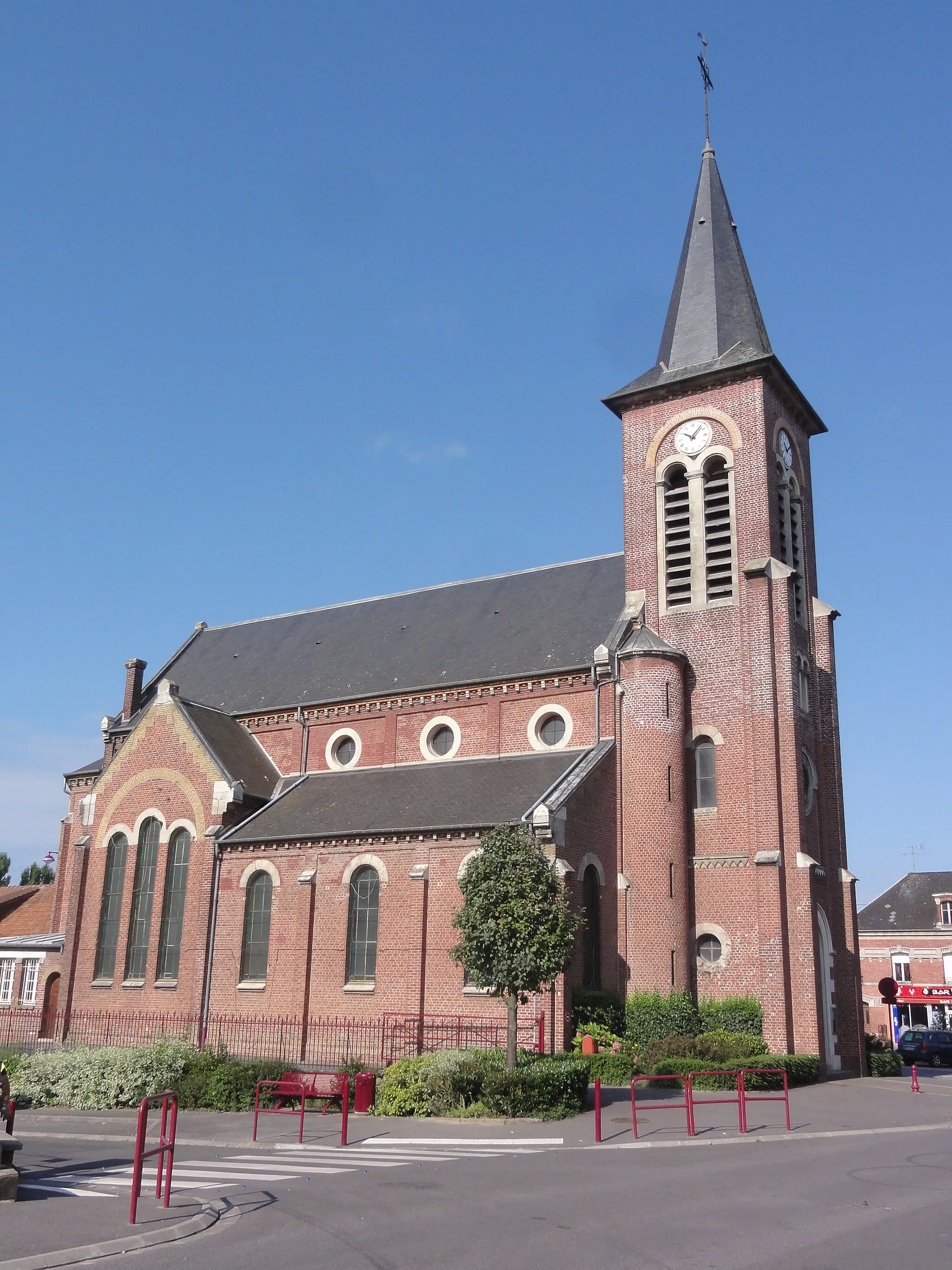 Photo showing: Viry-Noureuil (Aisne) église