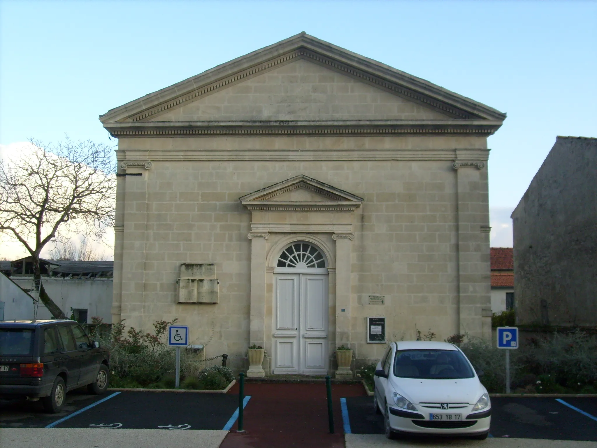 Photo showing: Temple protestant de Breuillet