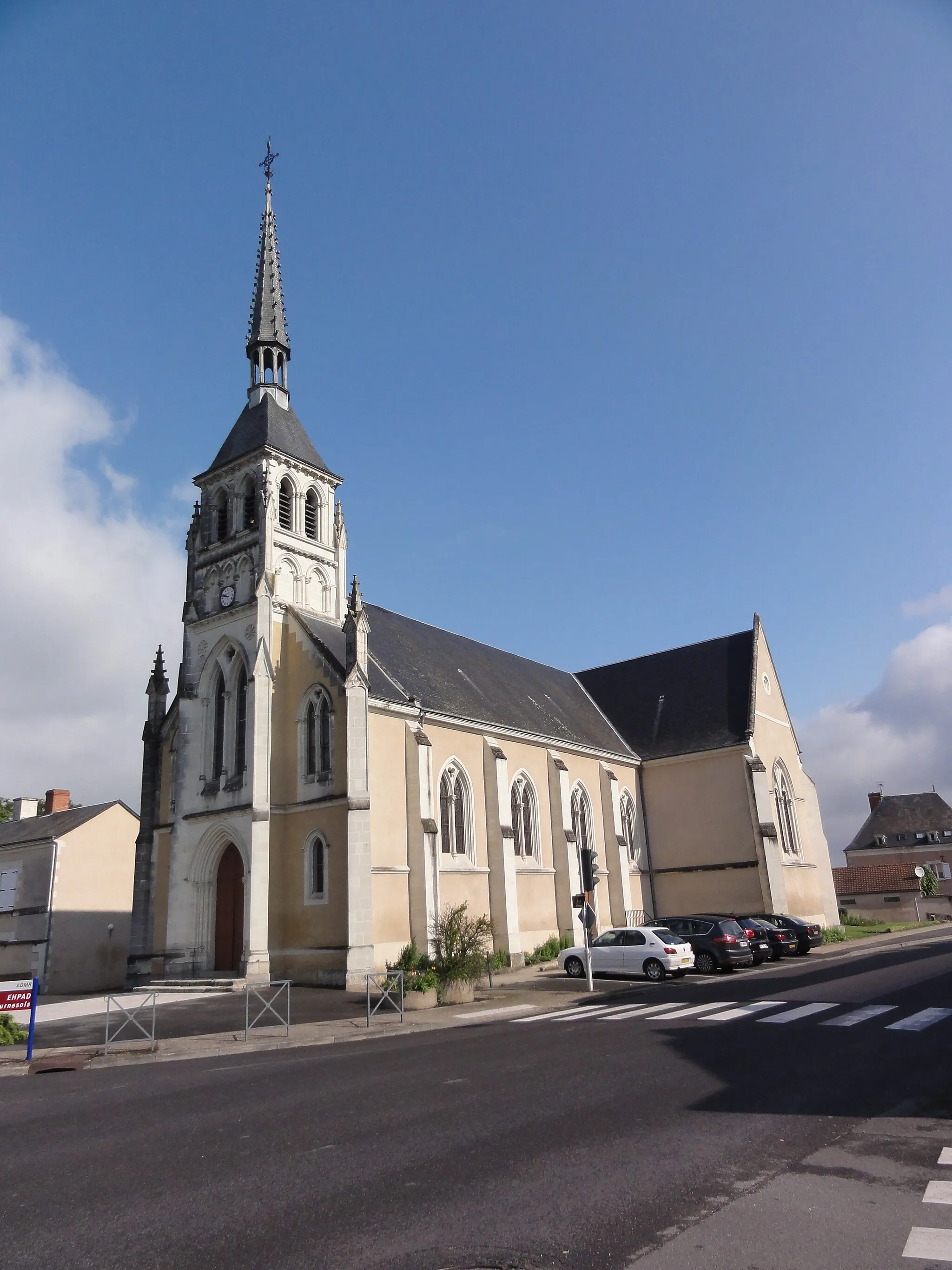 Photo showing: Dangé-Saint-Romain (Vienne) Église Saint-Pierre de Dangé