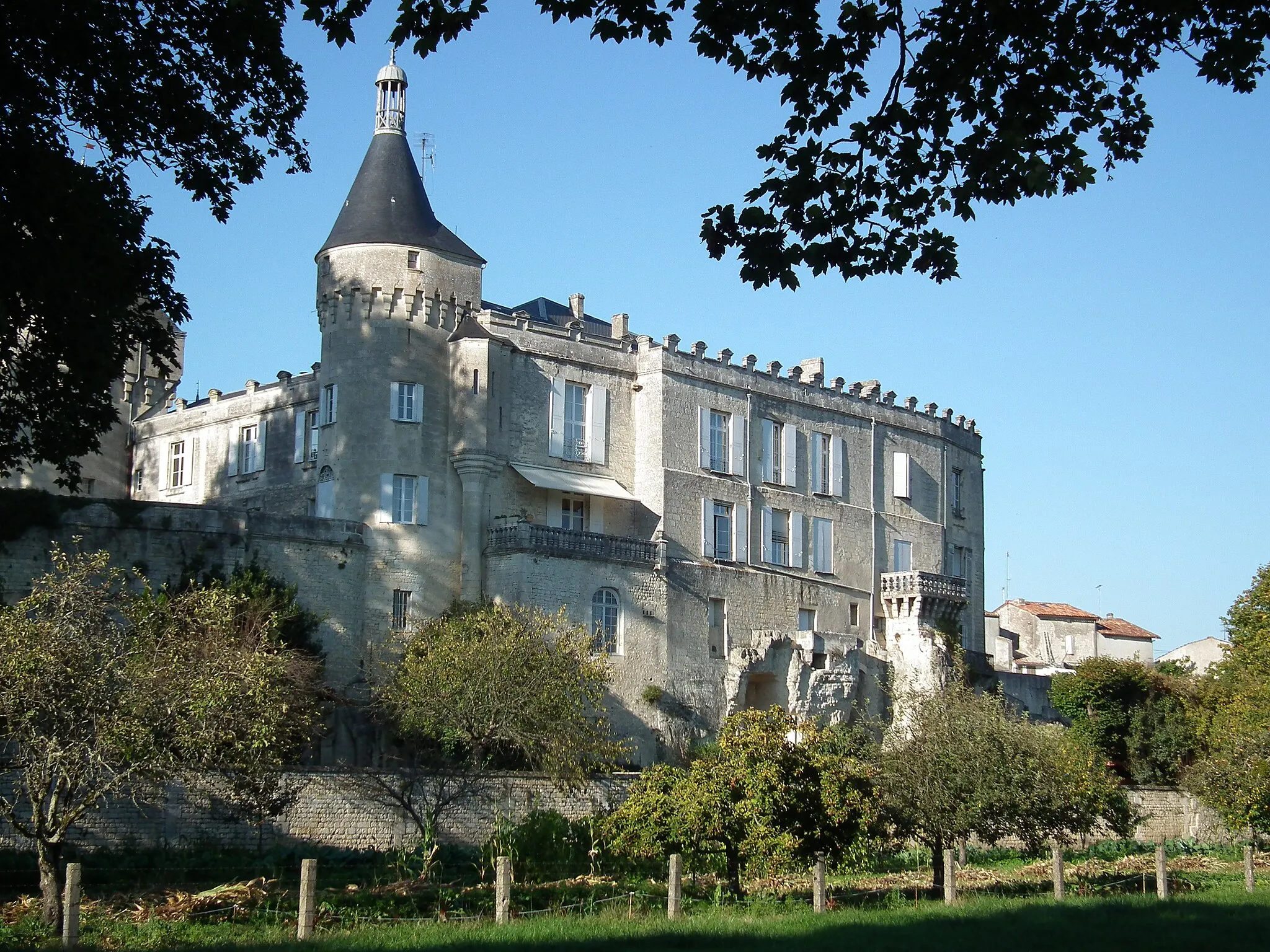 Photo showing: Le château de Jonzac