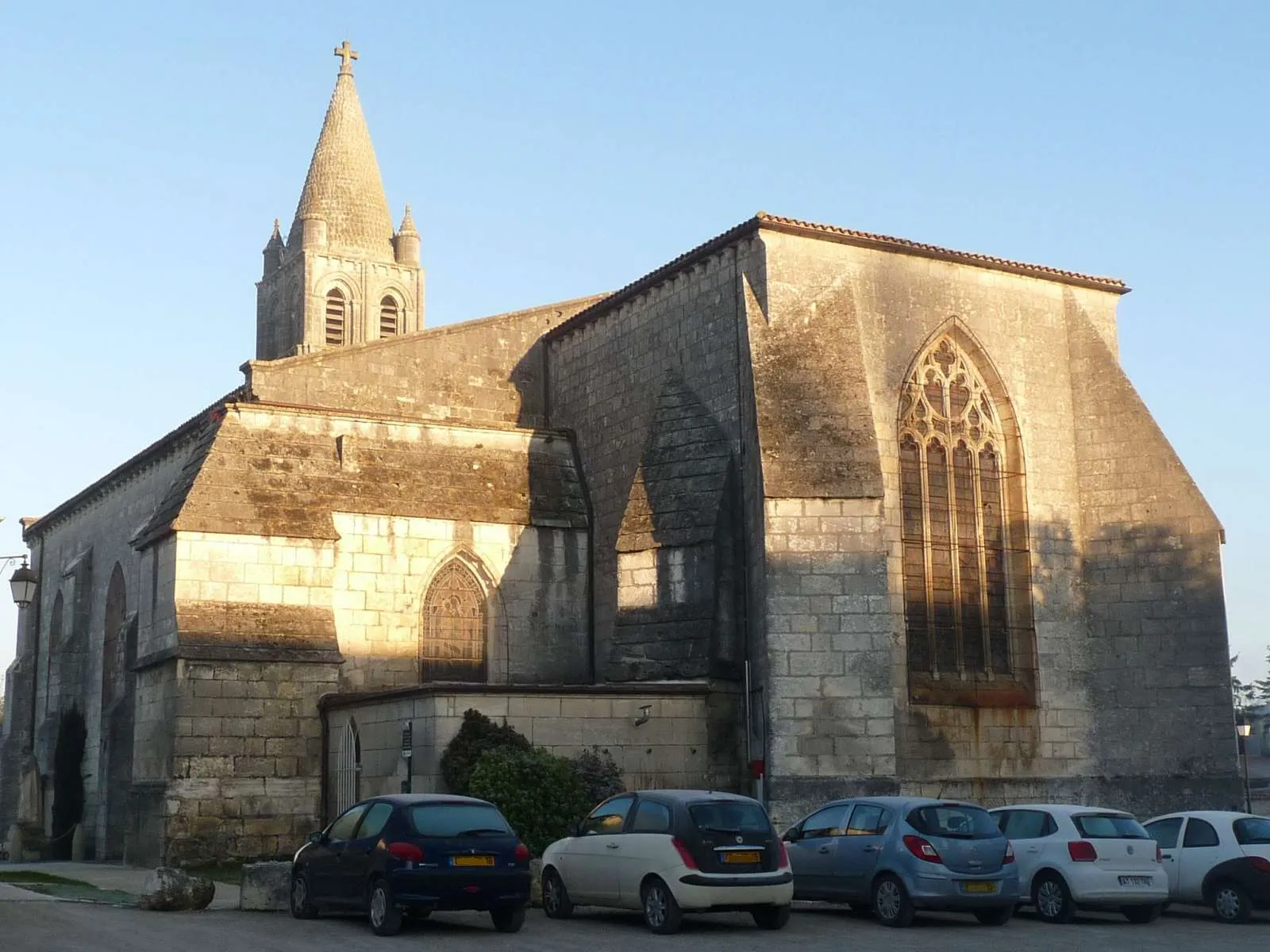 Photo showing: church of Segonzac, Charente, SW France