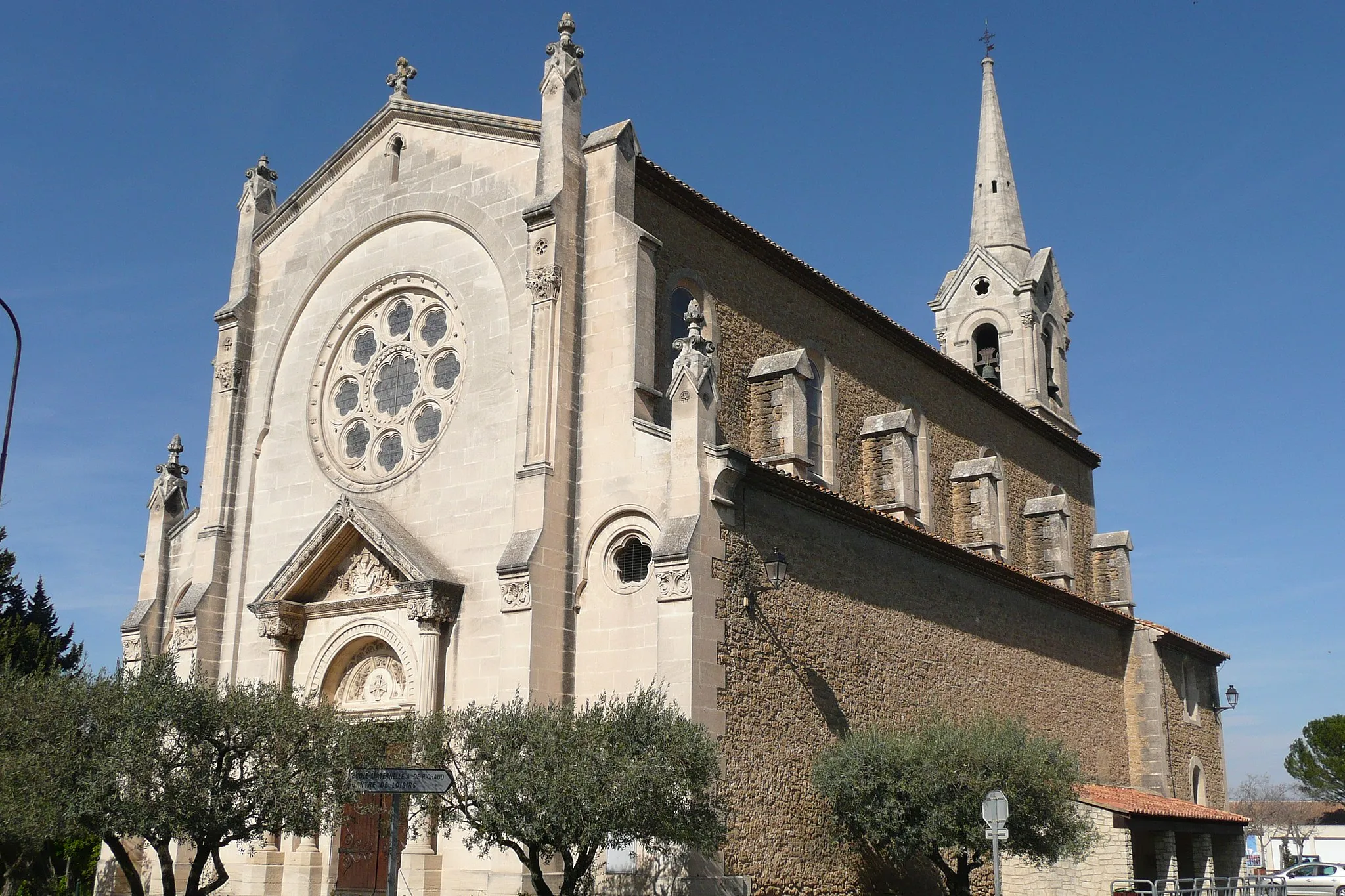 Photo showing: Eglise à Athen des Paluds.