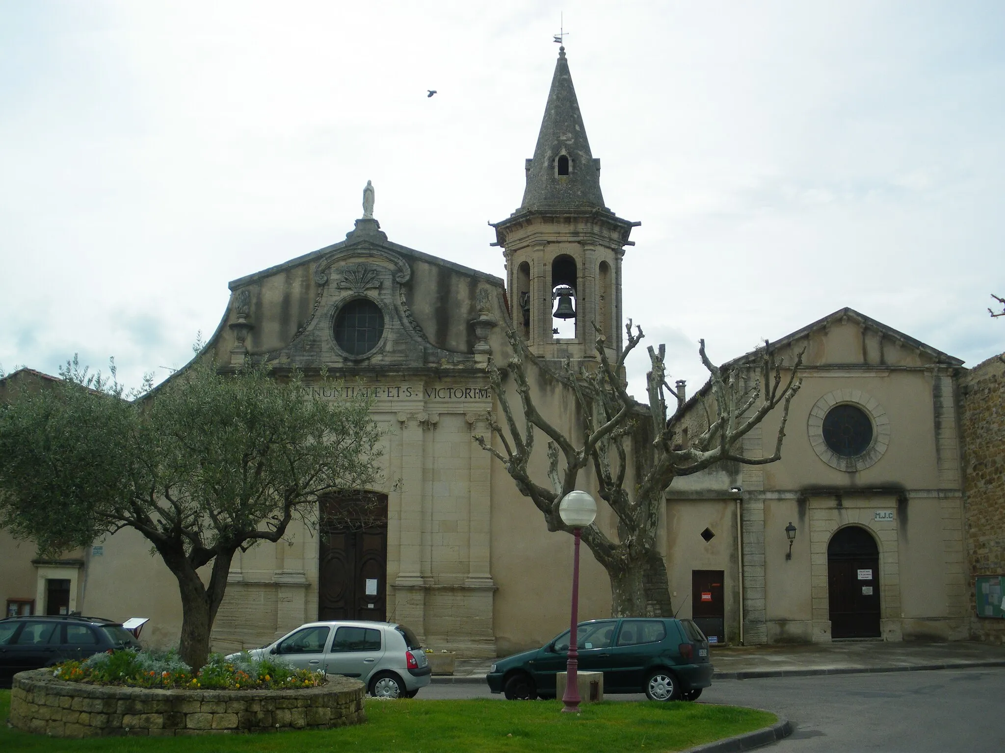 Photo showing: Aubignan  church, Vaucluse, France