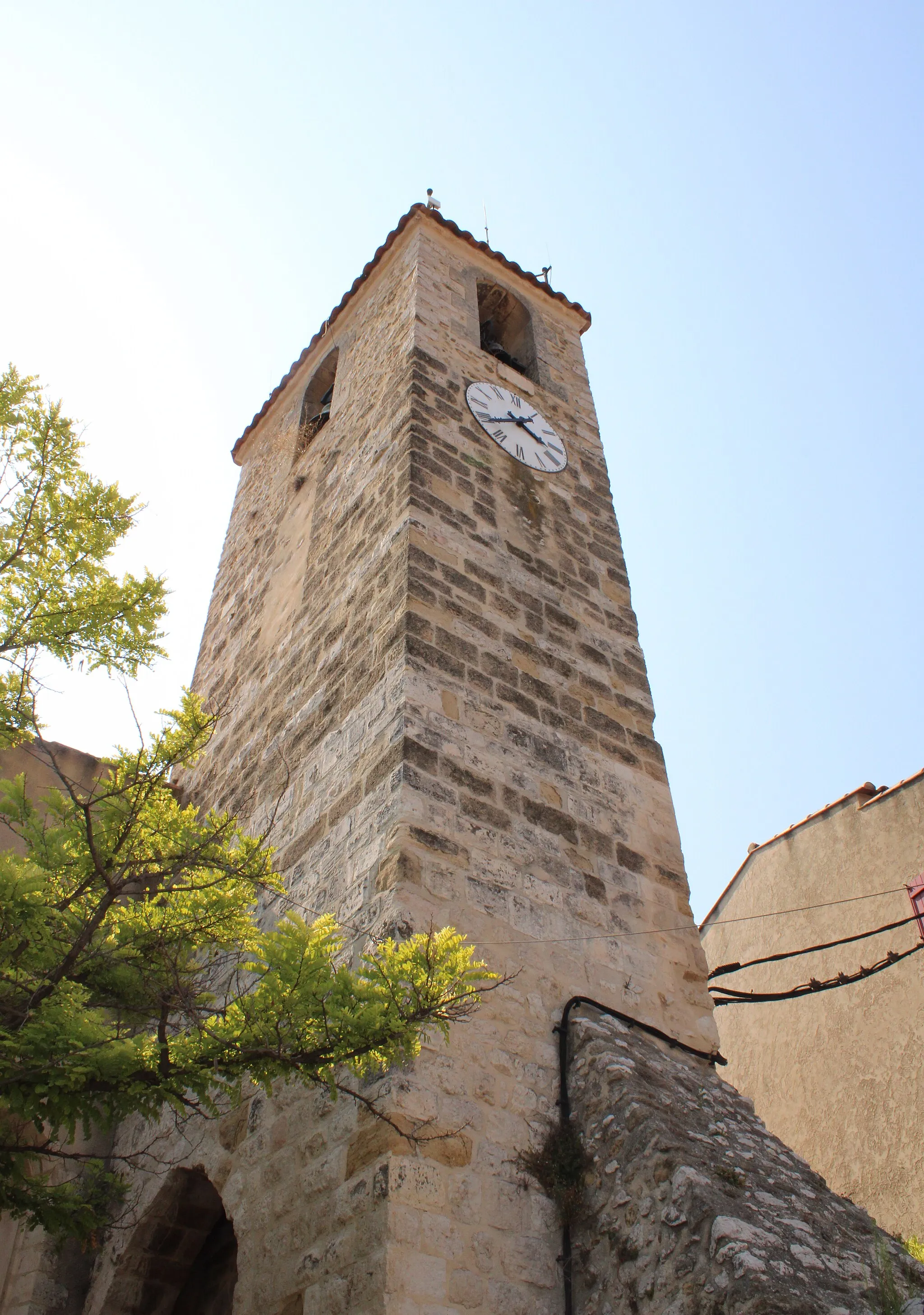 Photo showing: La porte-clocher