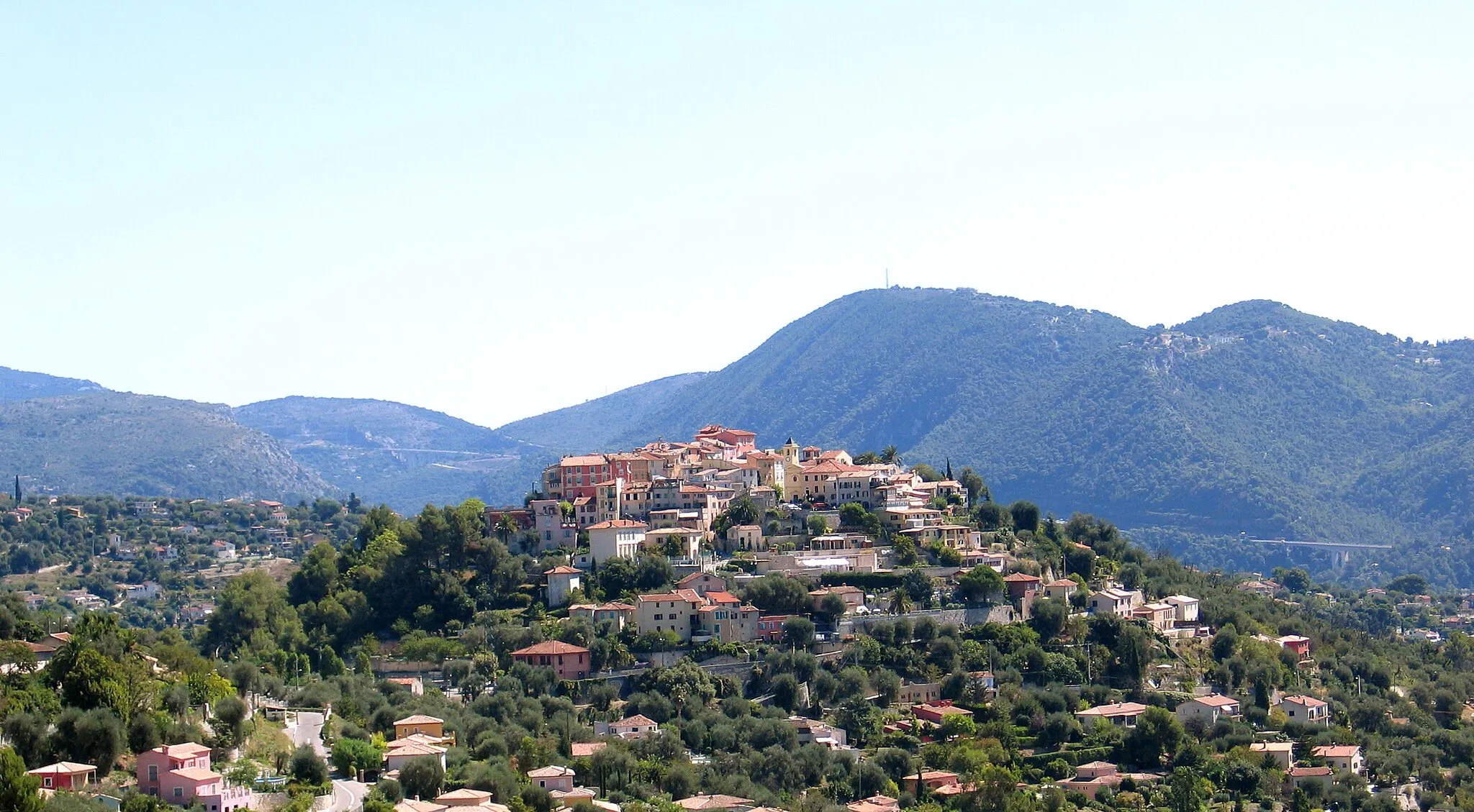 Photo showing: Falicon village, Alpes-Maritimes, France