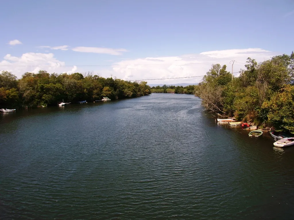 Photo showing: Argens River in Fréjus (fr)