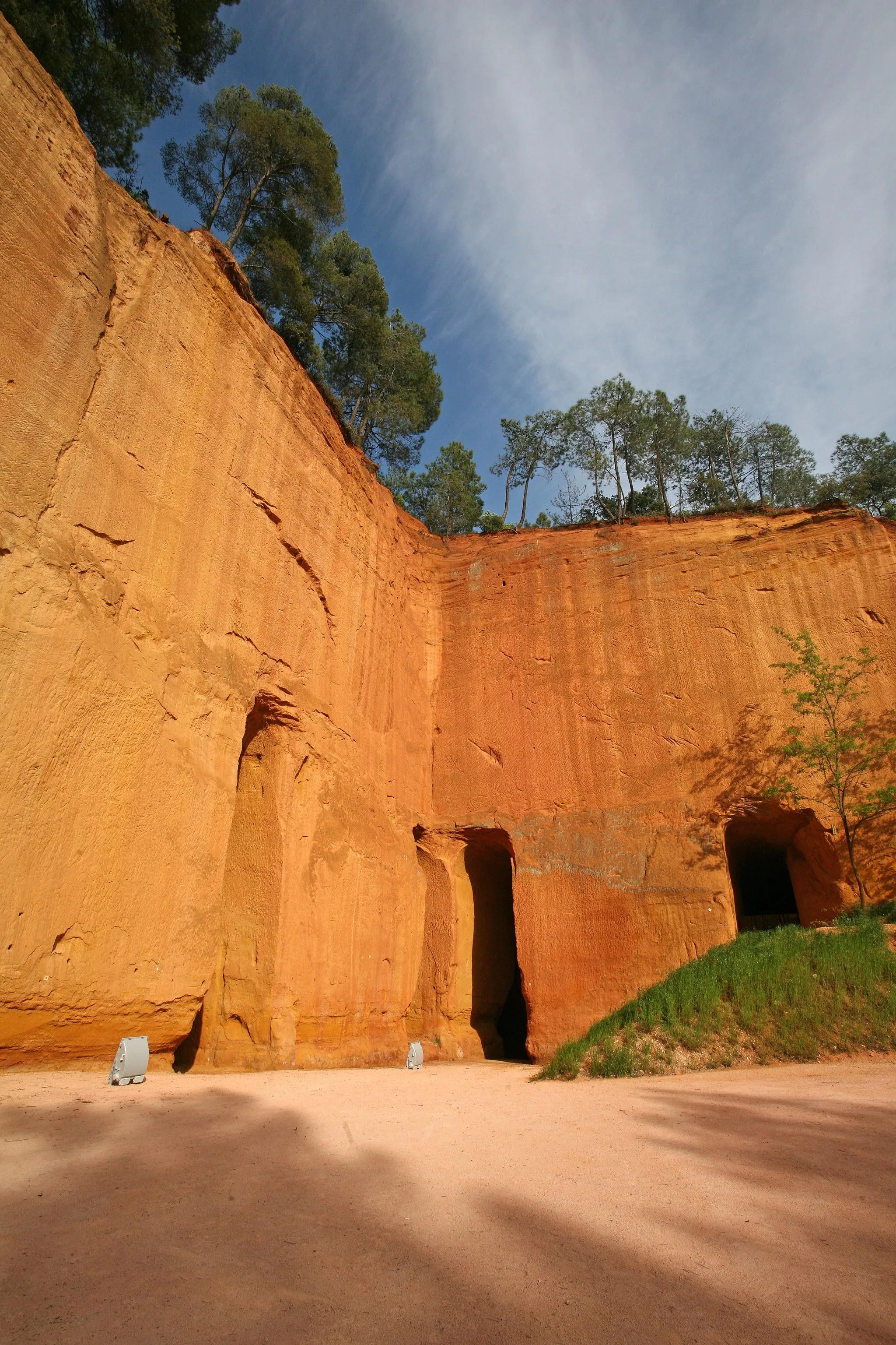 Photo showing: Les mines de Bruoux, Gargas, Vaucluse, France