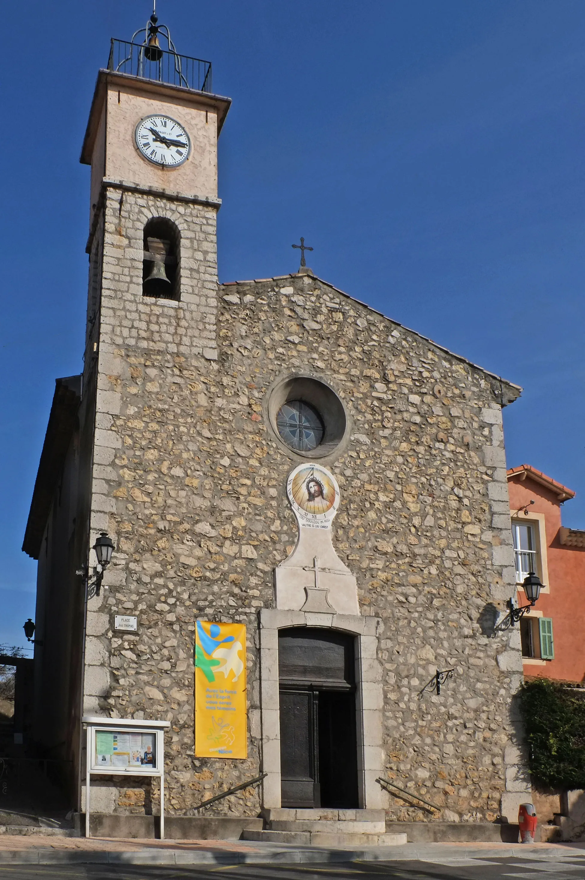Photo showing: L'église de La Roquette-sur-Siagne