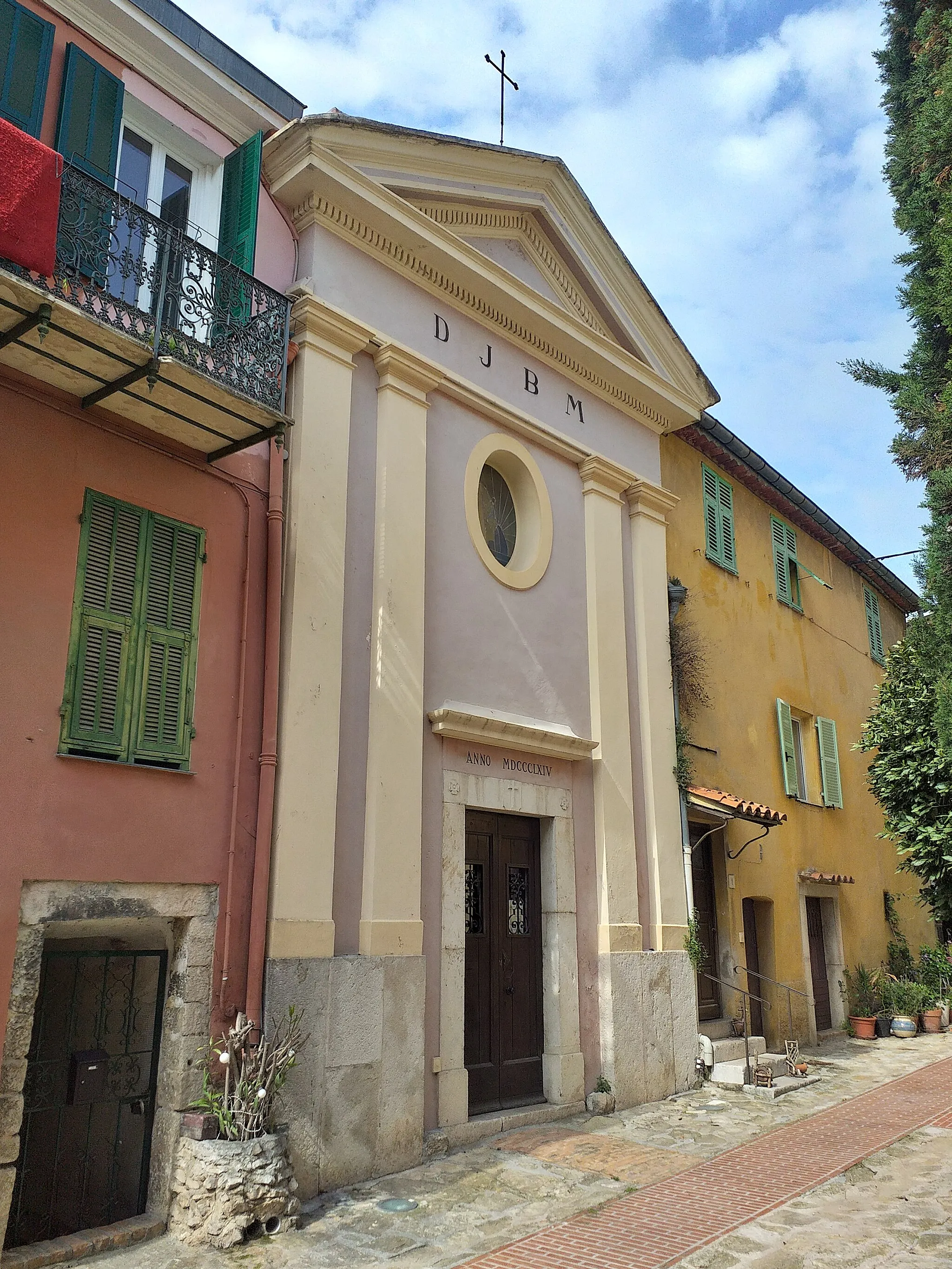 Photo showing: La Turbie chapelle de pénitents Saint Jean Baptiste