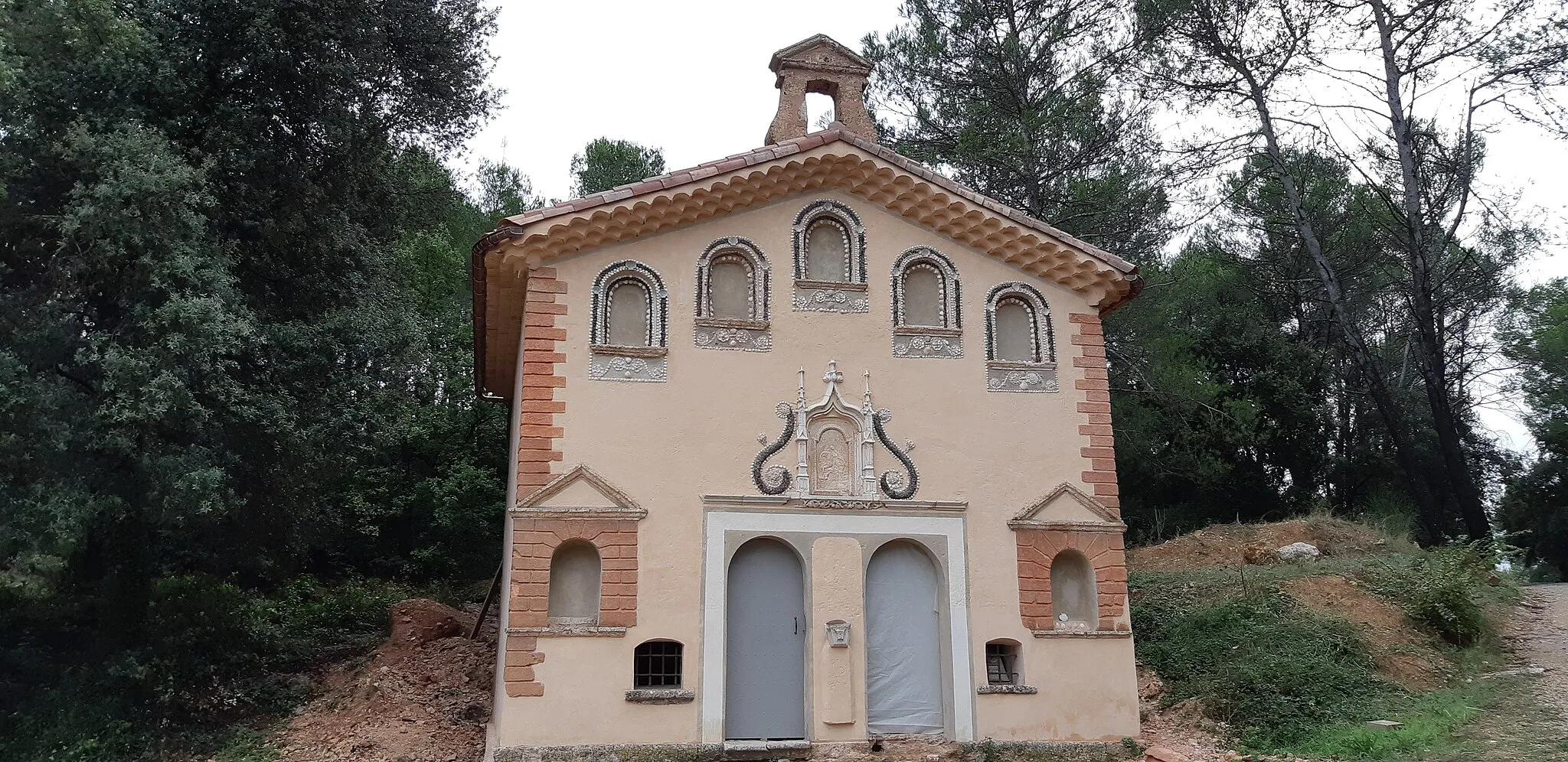 Photo showing: Chapelle en cours de restauration