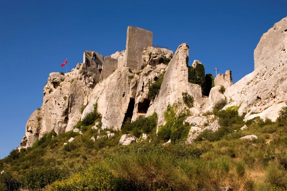 Photo showing: Le château des Baux de Provence