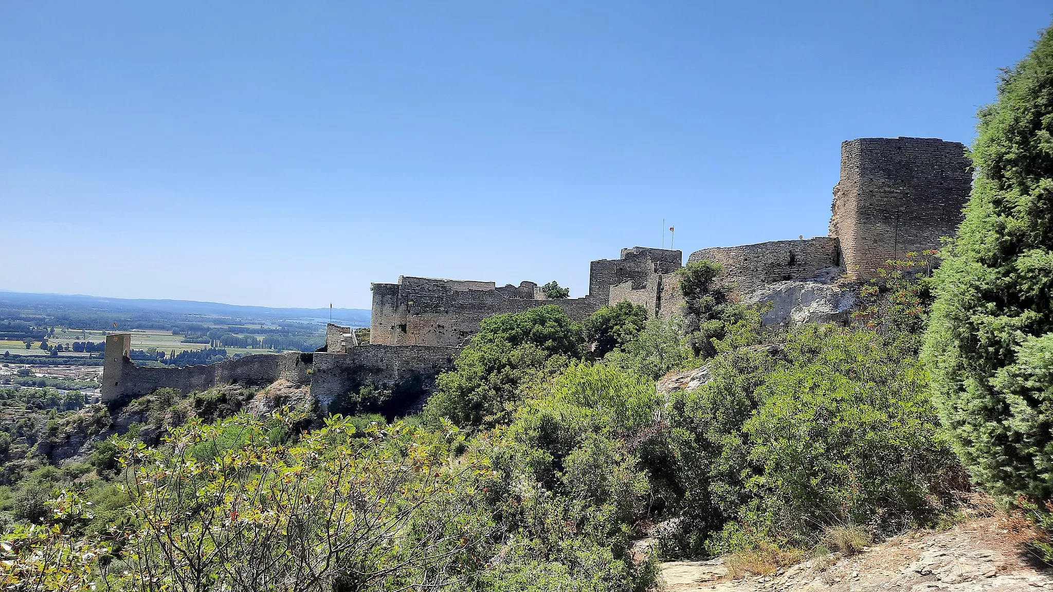 Photo showing: La forteresse de Mornas (Vaucluse)