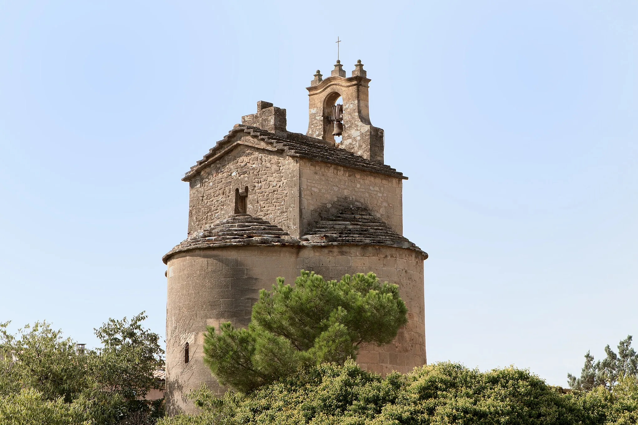 Photo showing: Chapel of Saint-Sépulcre at Peyrolles-en-Provence, Bouches-du-Rhône (France).