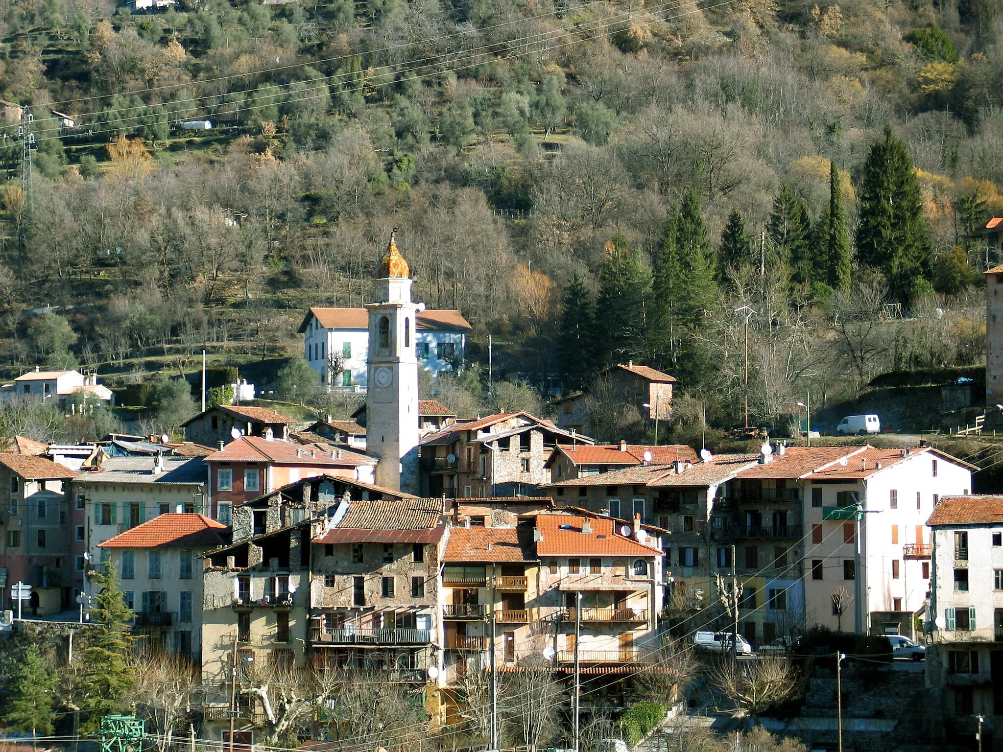 Photo showing: Le vieux village de Roquebillière, PACA, France