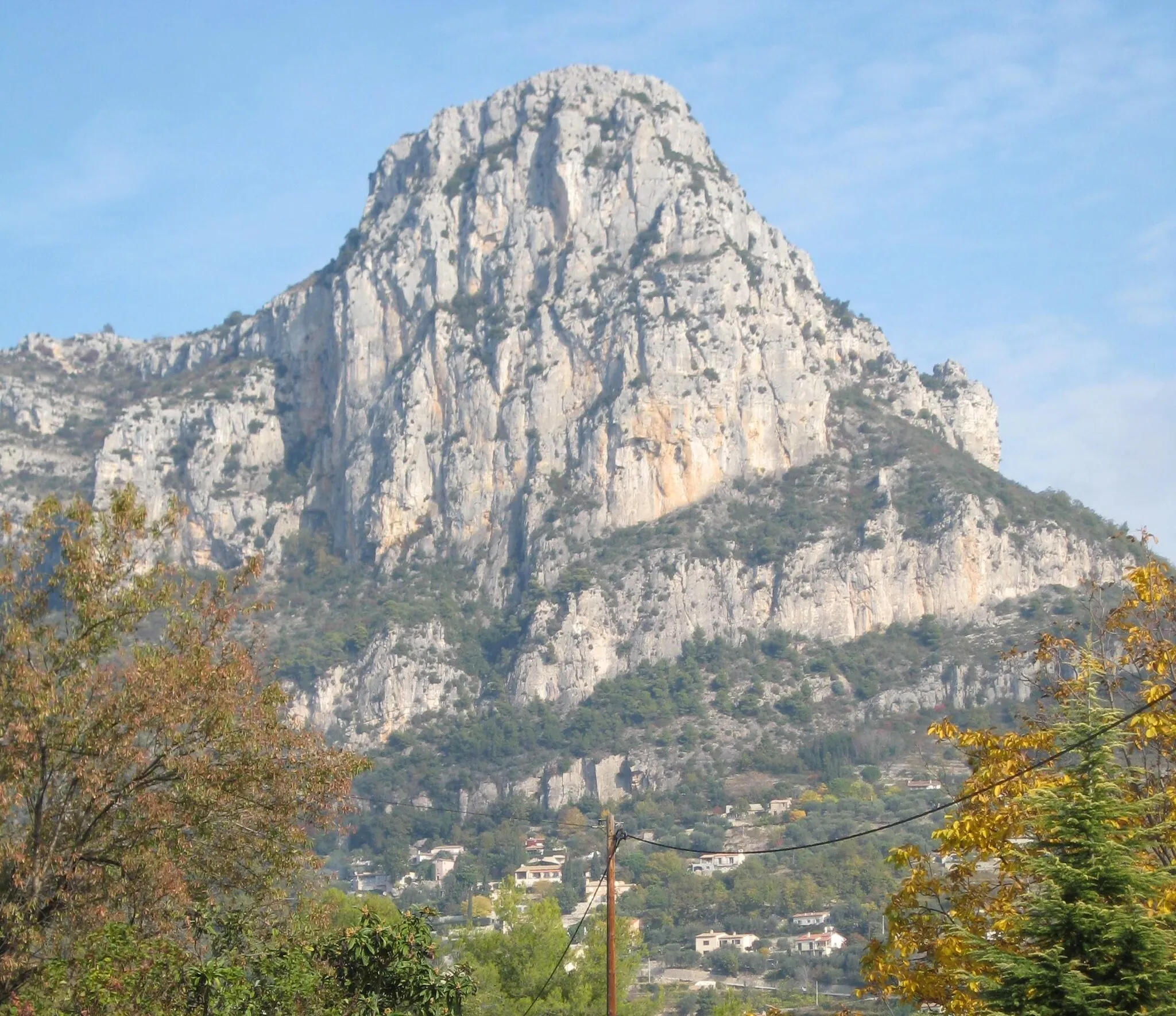 Photo showing: Baou de saint-Jeannet