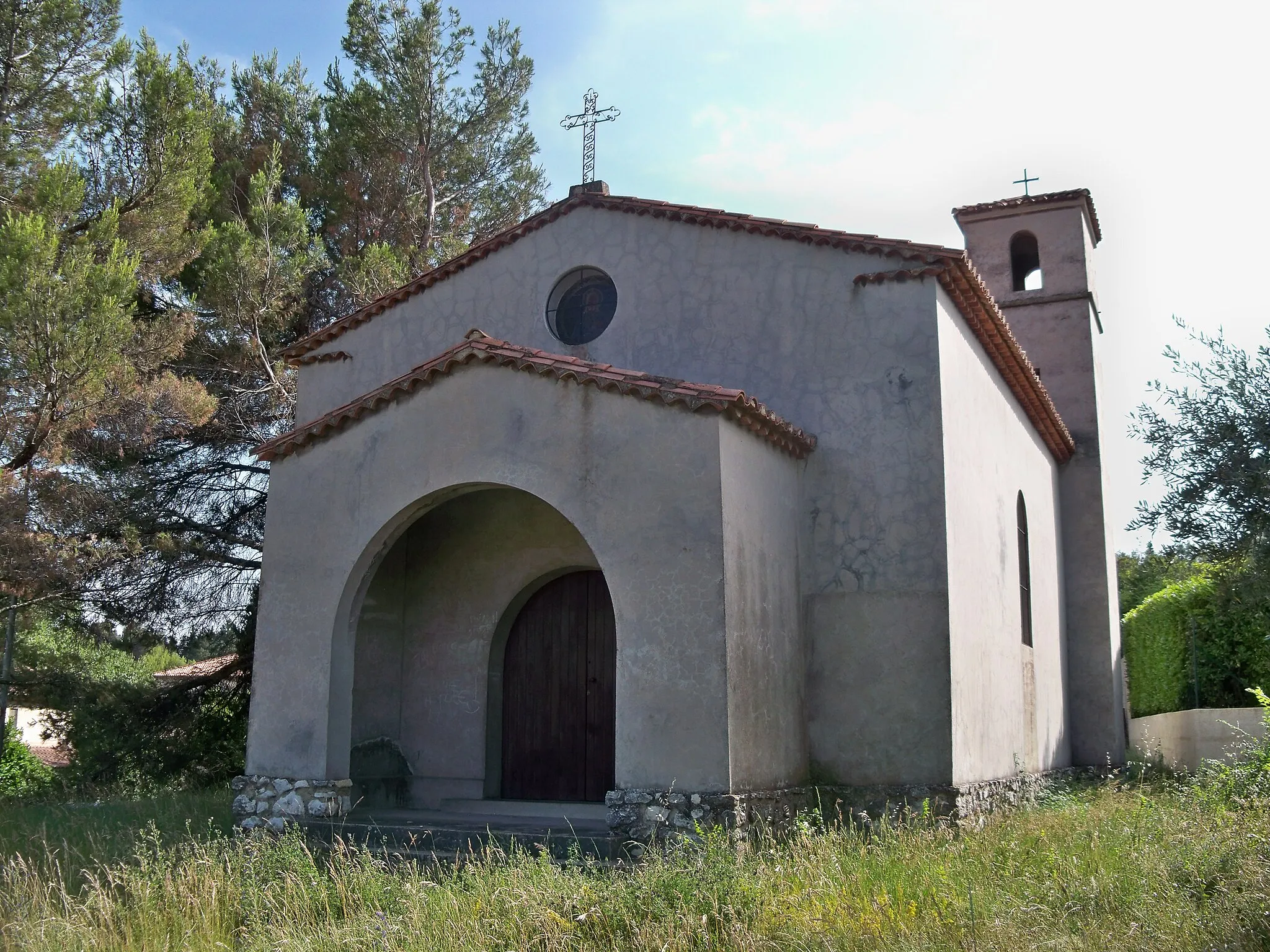 Photo showing: Chapelle du Voeux de Guerre, à Saint Saturni lès Avignon (84)