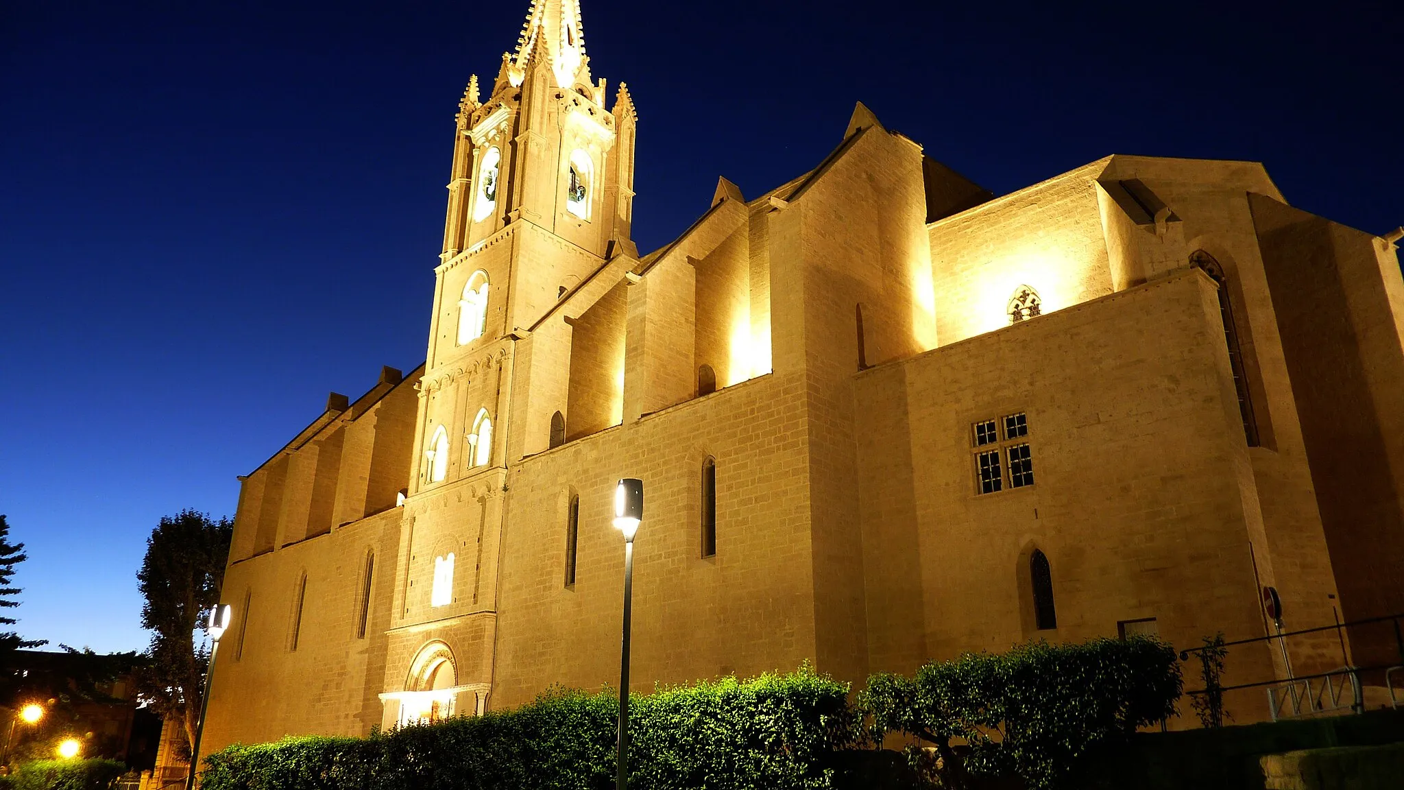 Photo showing: Saint Laurent Church by Night