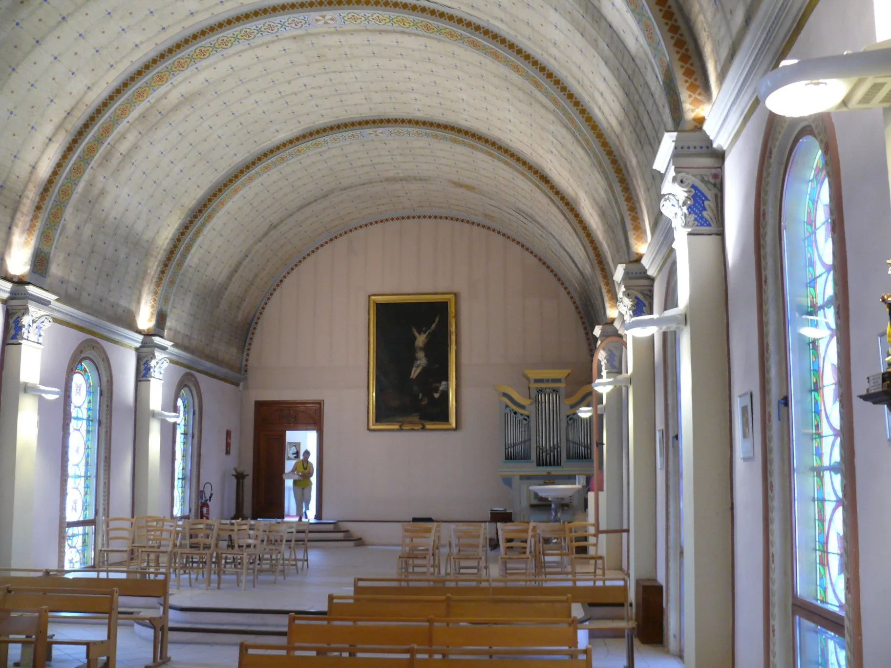 Photo showing: The chapel of the seminary of the diocesan domain of La Castille in Solliès-Ville (Var, Provence-Alpes-Côte d'Azur, France).